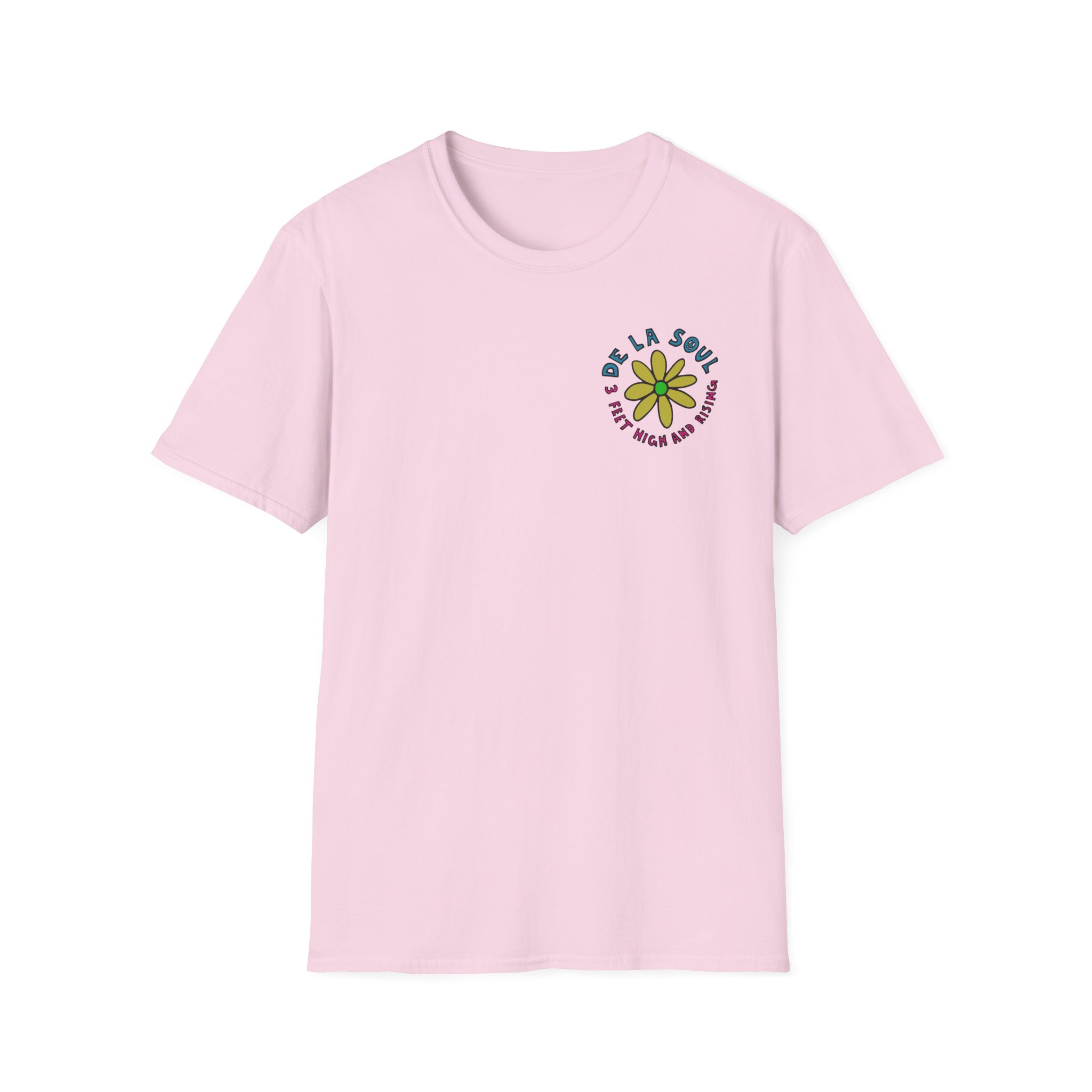 De La Soul 3 Feet High and Rising Unisex Softstyle T-Shirt