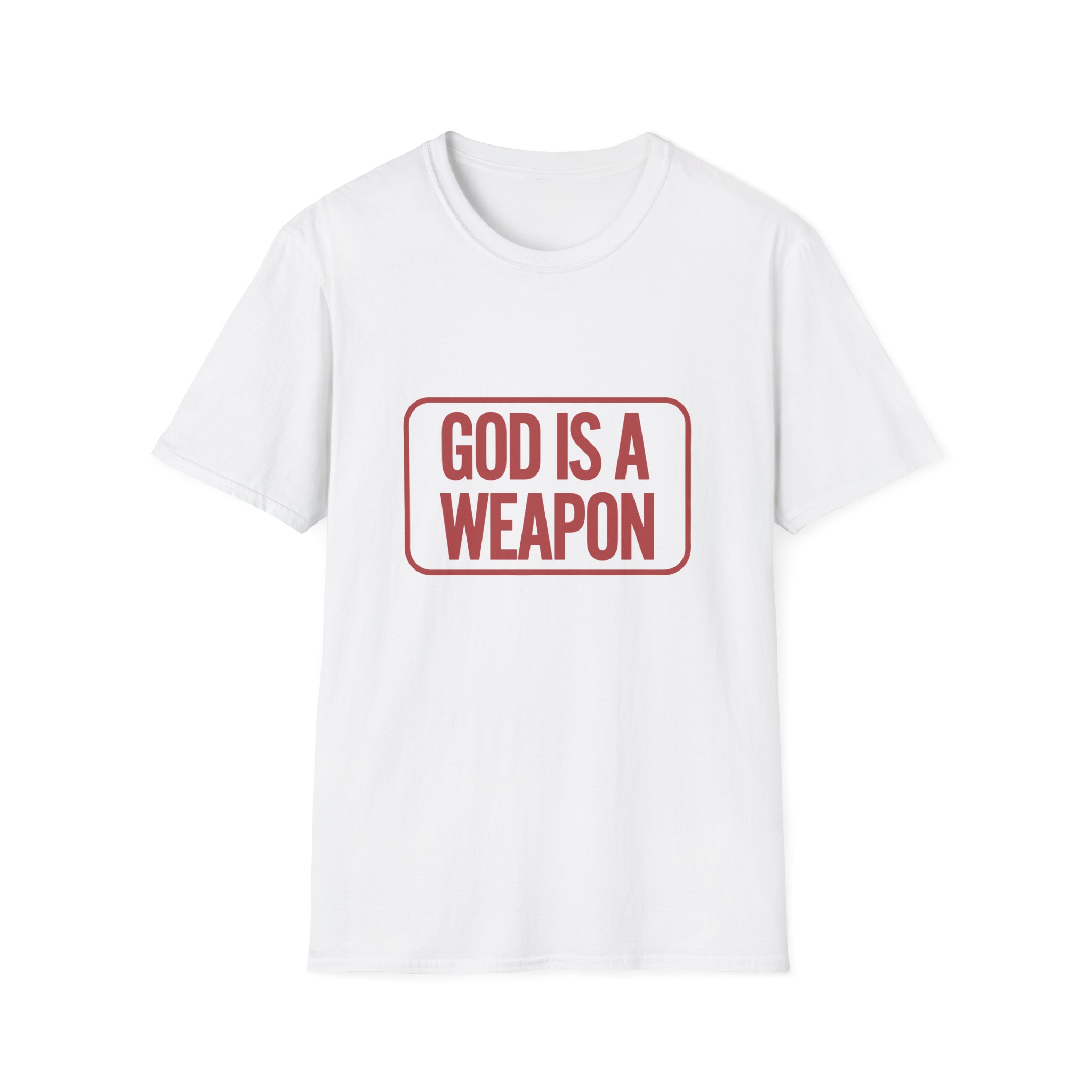Ronnie Radke God is a Weapon Unisex Softstyle T-Shirt