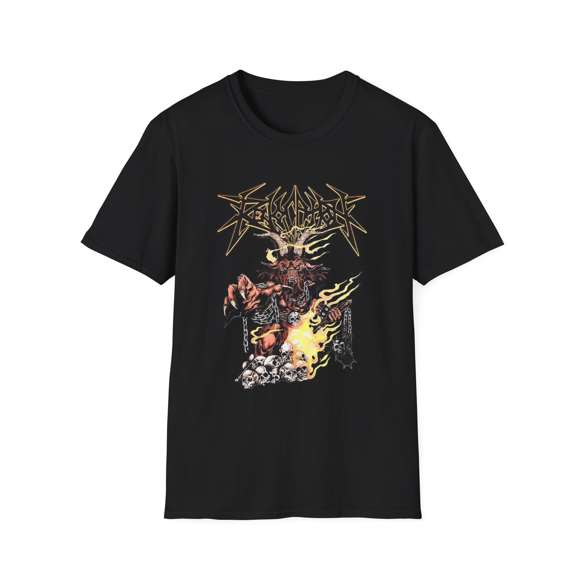Revocation Ram and Flail Unisex Softstyle T-Shirt
