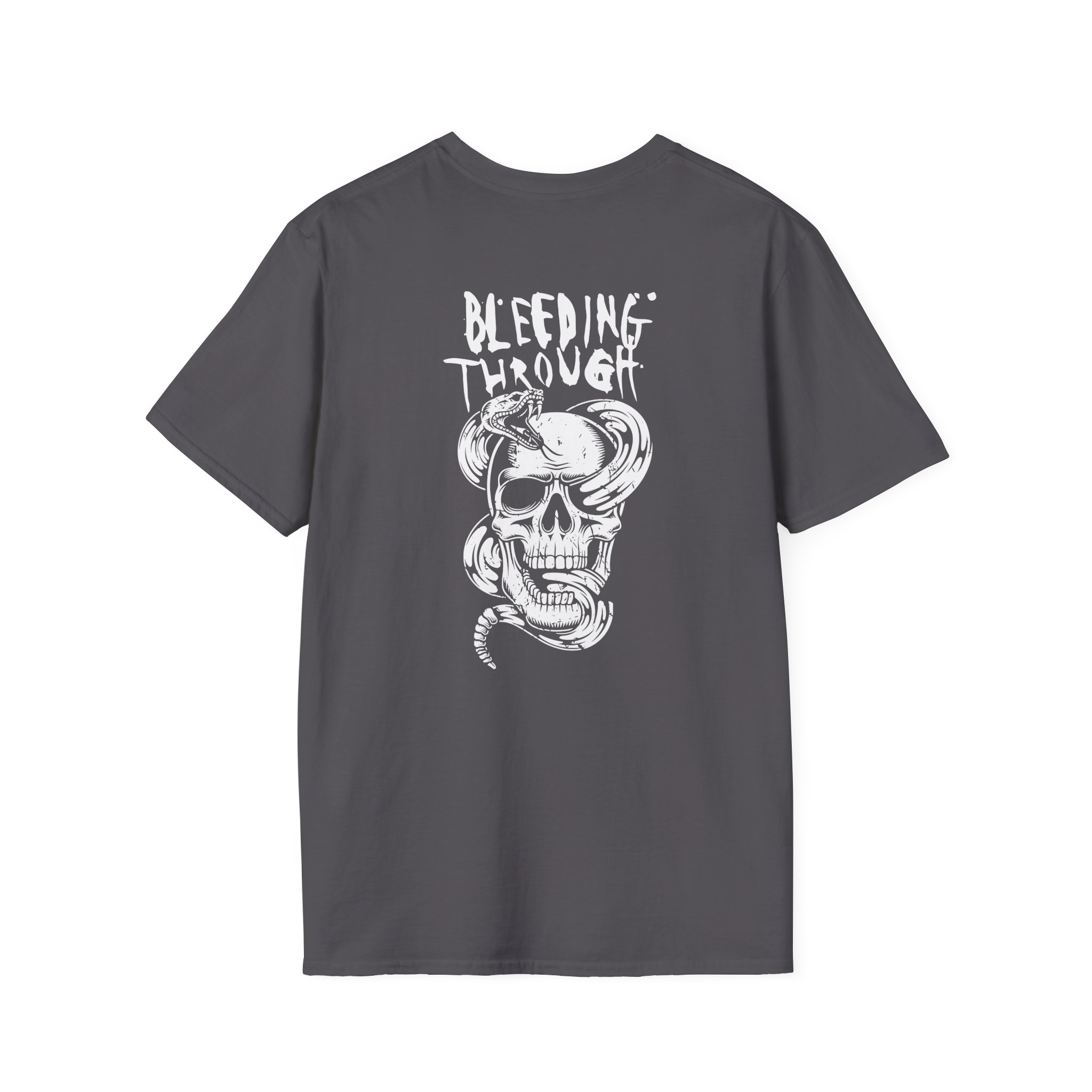 Bleeding Through SNAKE Unisex Softstyle T-Shirt