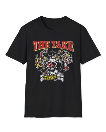 The Take Skull N Dragons Unisex Softstyle T-Shirt