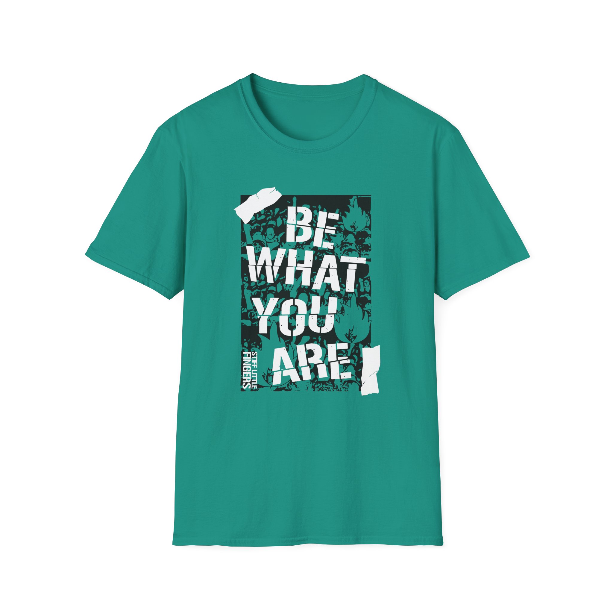Stiff Little Fingers Be What You Are Unisex Softstyle T-Shirt