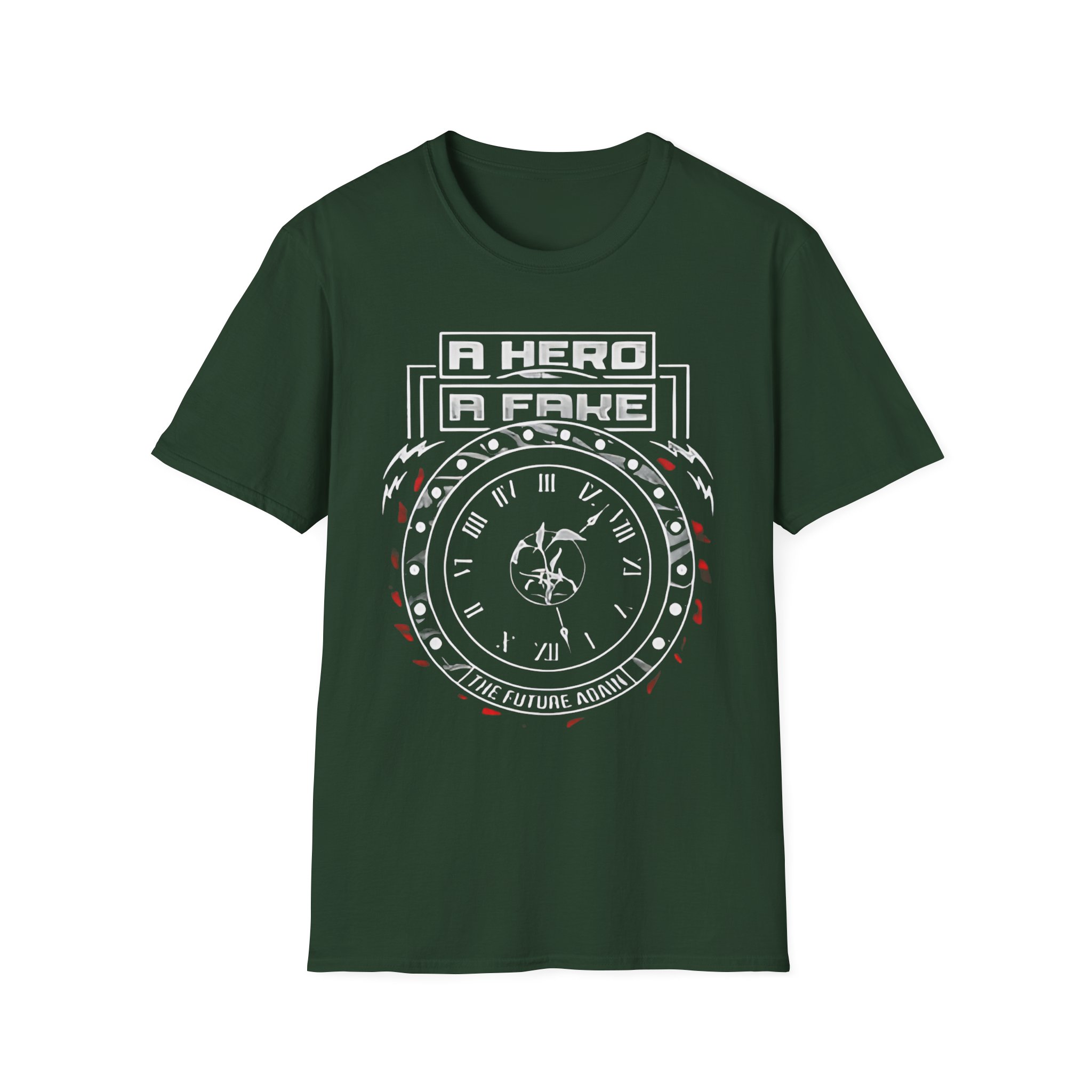 A Hero a Fake Unisex Softstyle T-Shirt