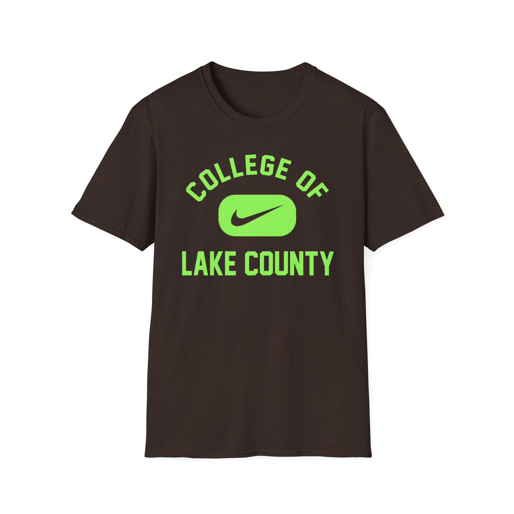 College Lake County Nike Lancers Unisex Softstyle T-Shirt