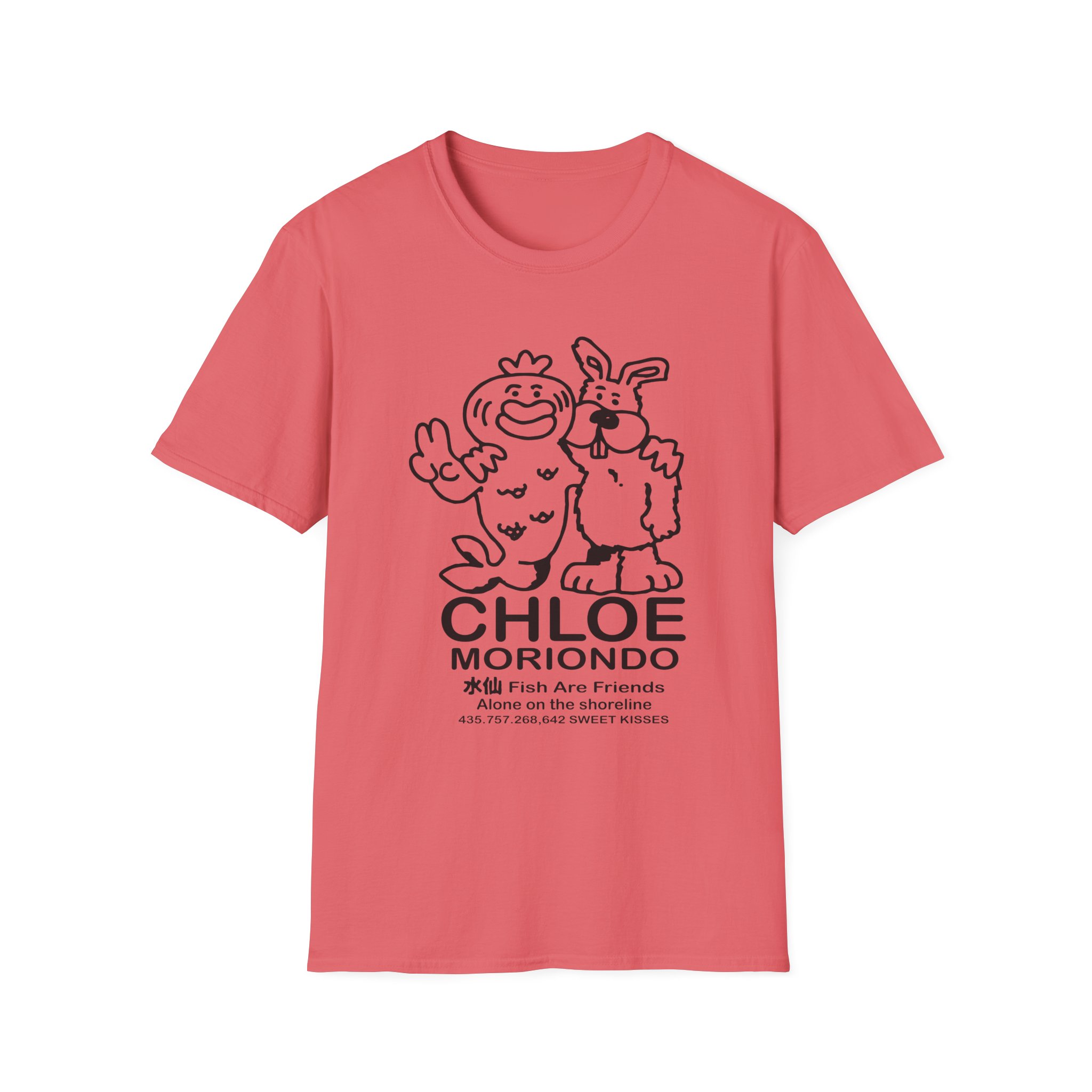 Chloe Moriondo Fish Are Friends Unisex Softstyle T-Shirt