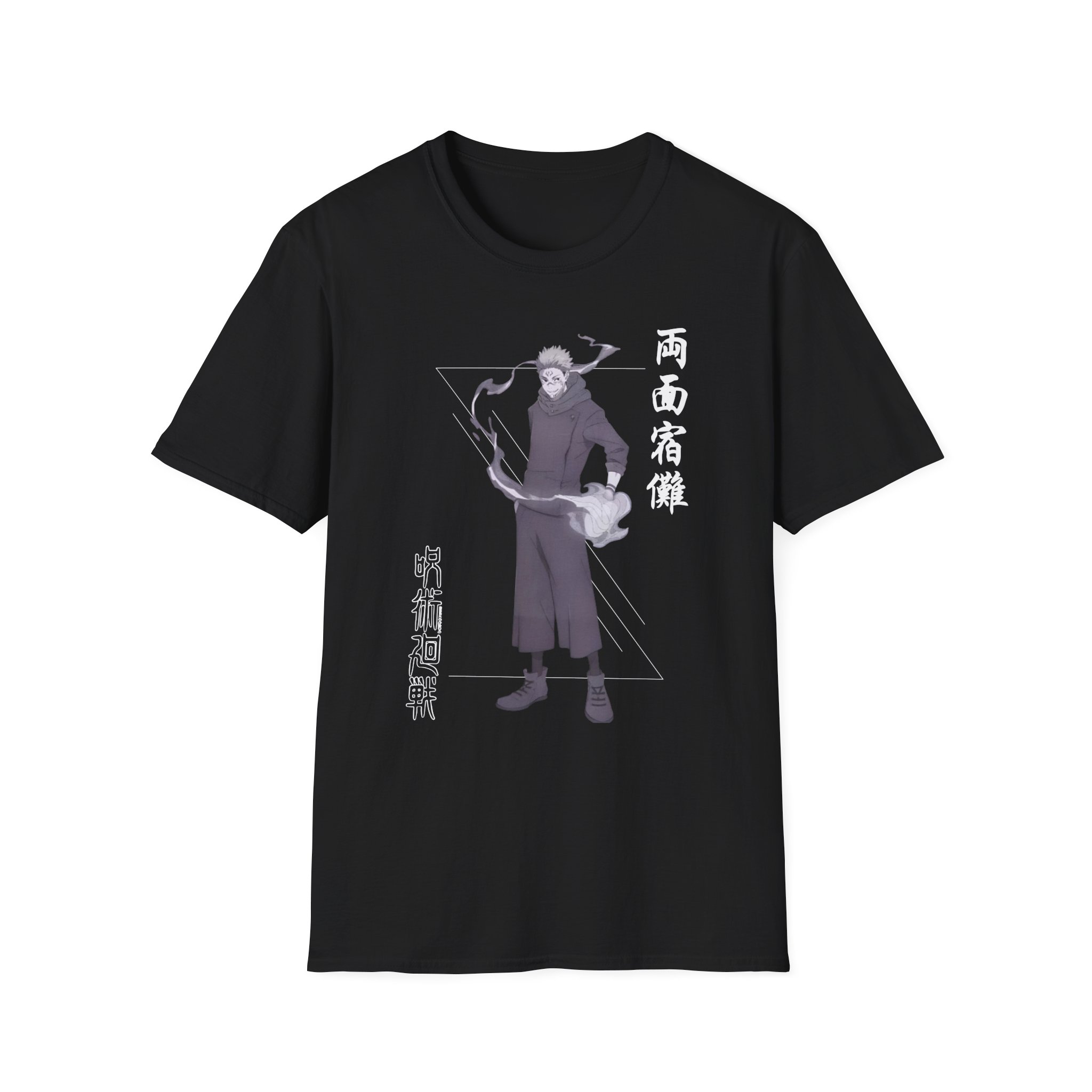 Jujutsu Kaisen Sukuna Name Unisex Softstyle T-Shirt