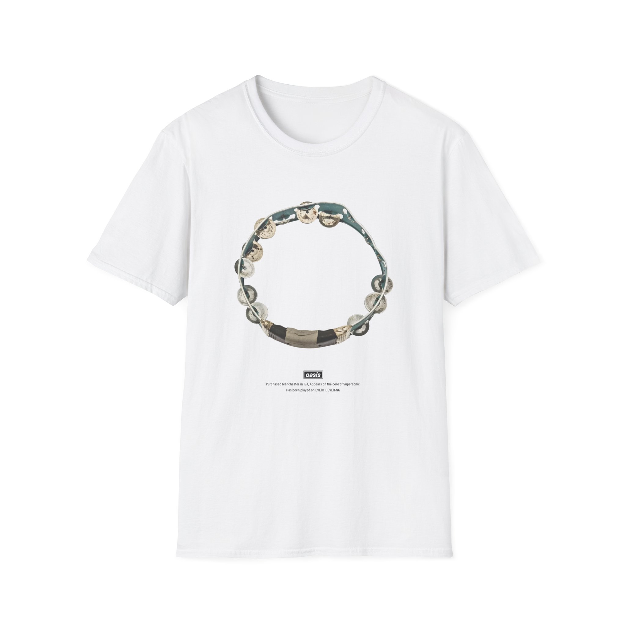 Oasis DM Tamborine Unisex Softstyle T-Shirt