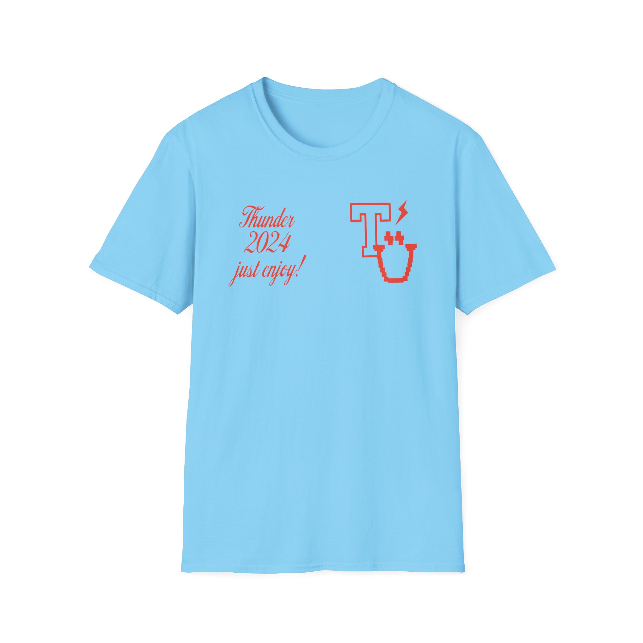 Ateez Thunder Pigment Unisex Softstyle T-Shirt