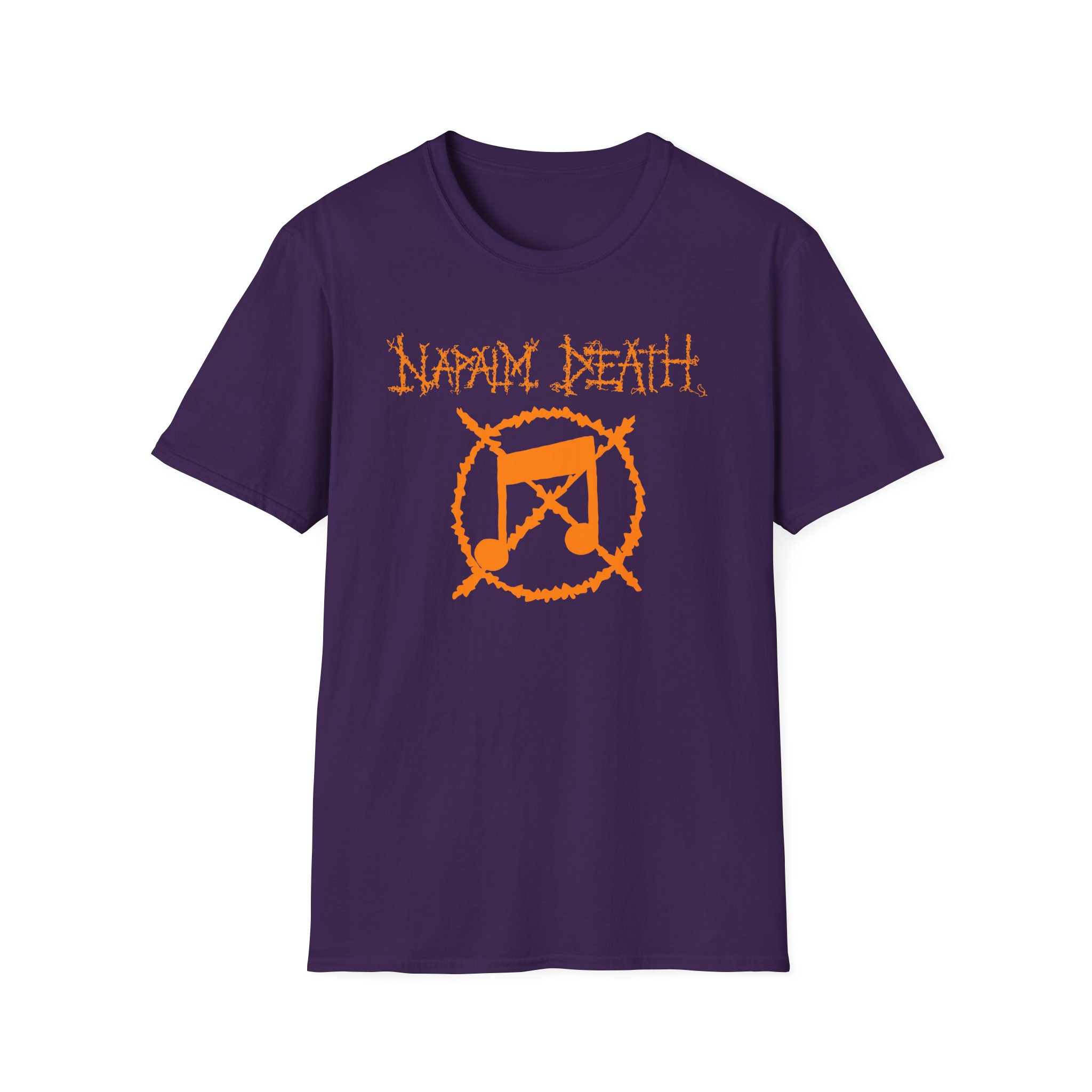 Napalm Death Noise Not Music Unisex Softstyle T-Shirt