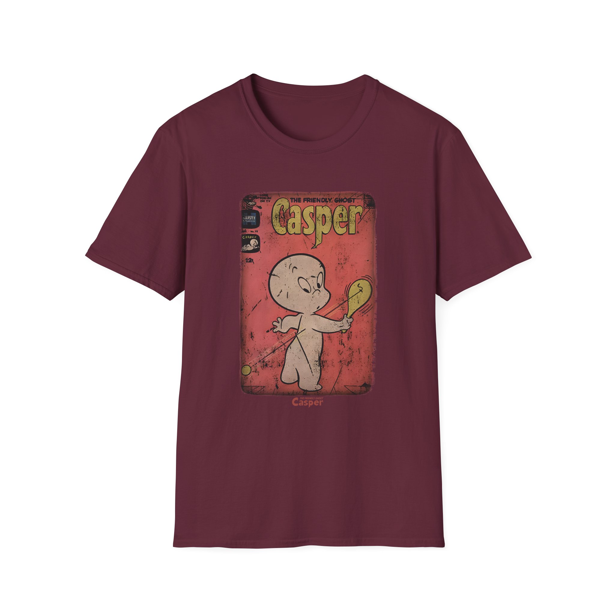 Casper the Friendly Ghost Poster Unisex Softstyle T-Shirt