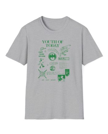 Youth of Today Three Question Trivia Unisex Softstyle T-Shirt