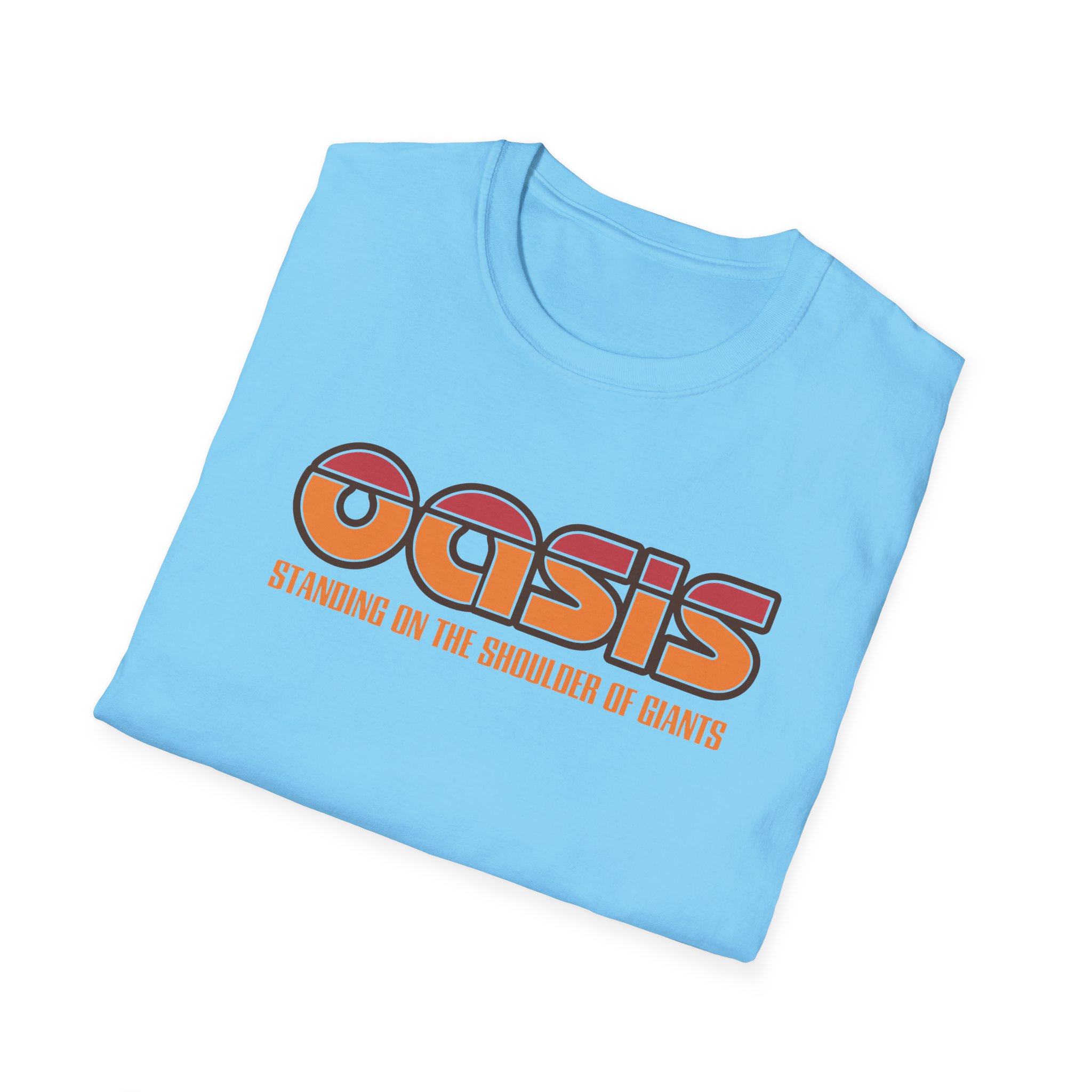 Oasis Standing On The Shoulder Of Giants Unisex Softstyle T-Shirt
