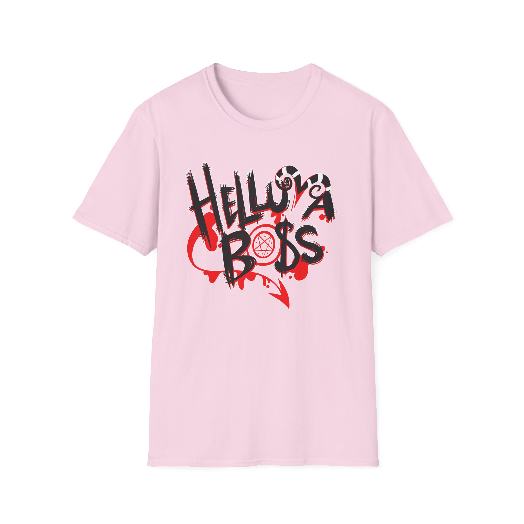 Helluva Boss Logo Unisex Softstyle T-Shirt