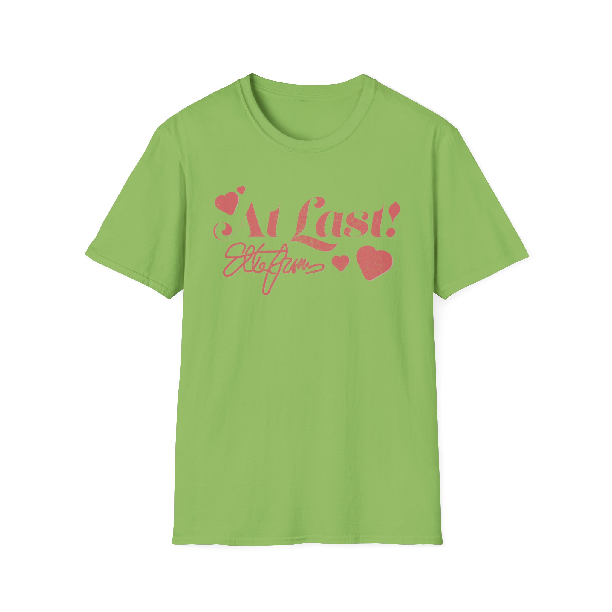 Etta James at Last Hearts Unisex Softstyle T-Shirt