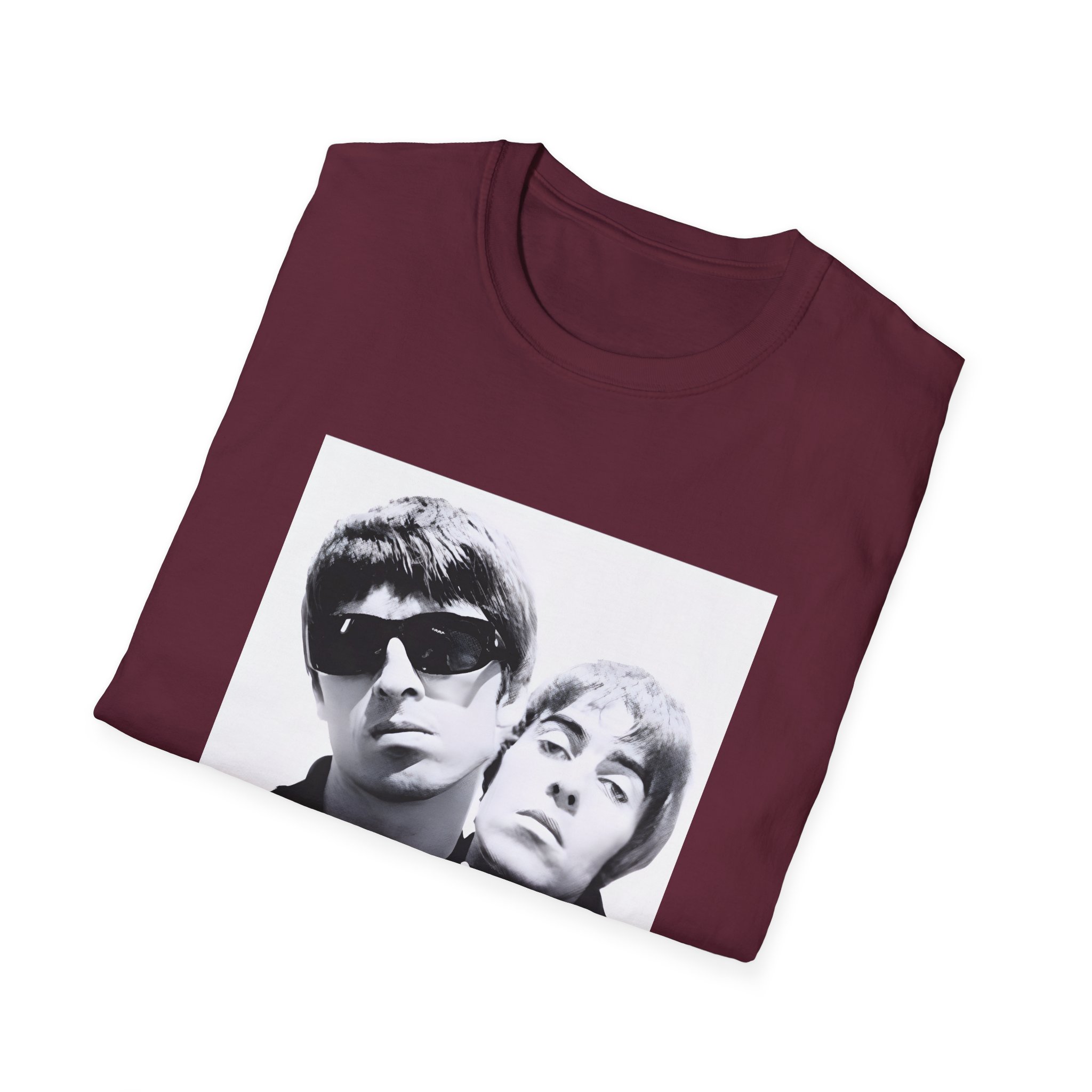 Oasis Liam & Noel Unisex Softstyle T-Shirt
