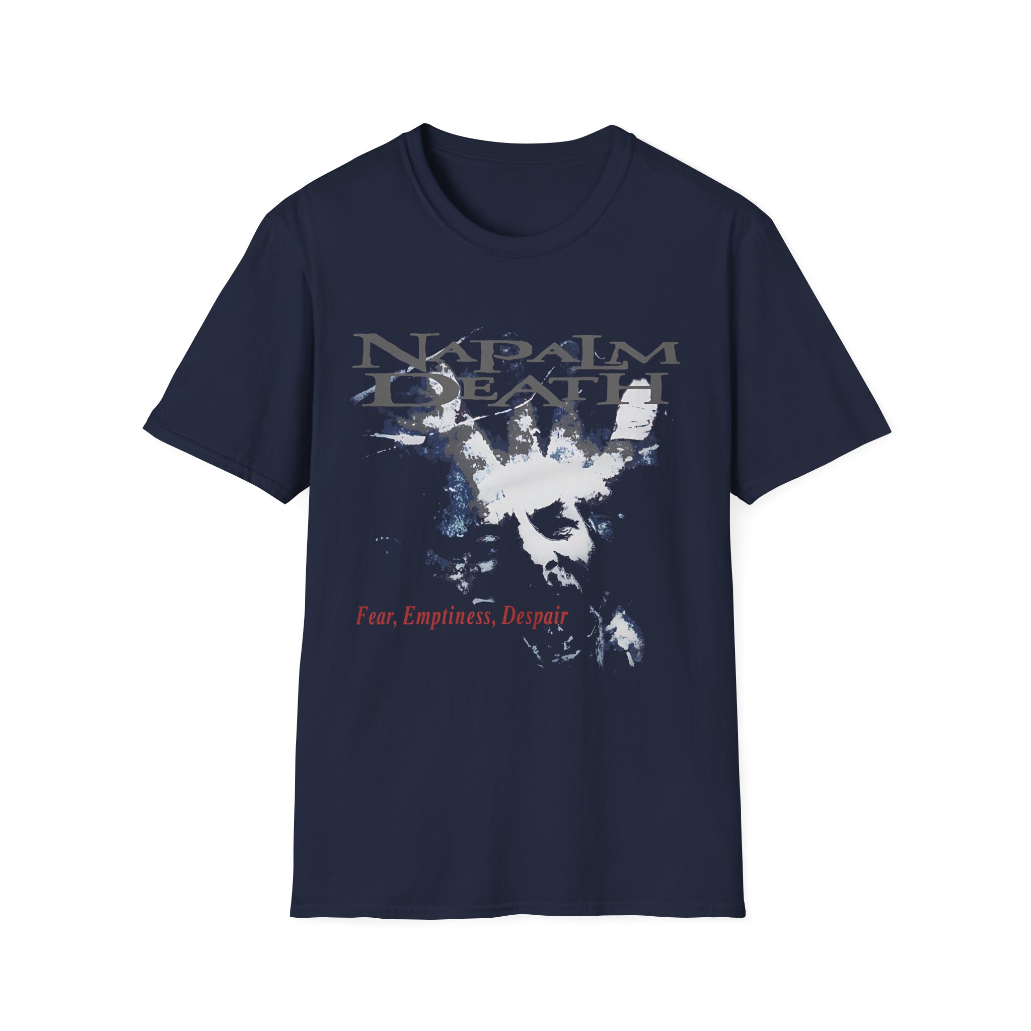 Napalm Death Fear, Emptiness, Despair Unisex Softstyle T-Shirt
