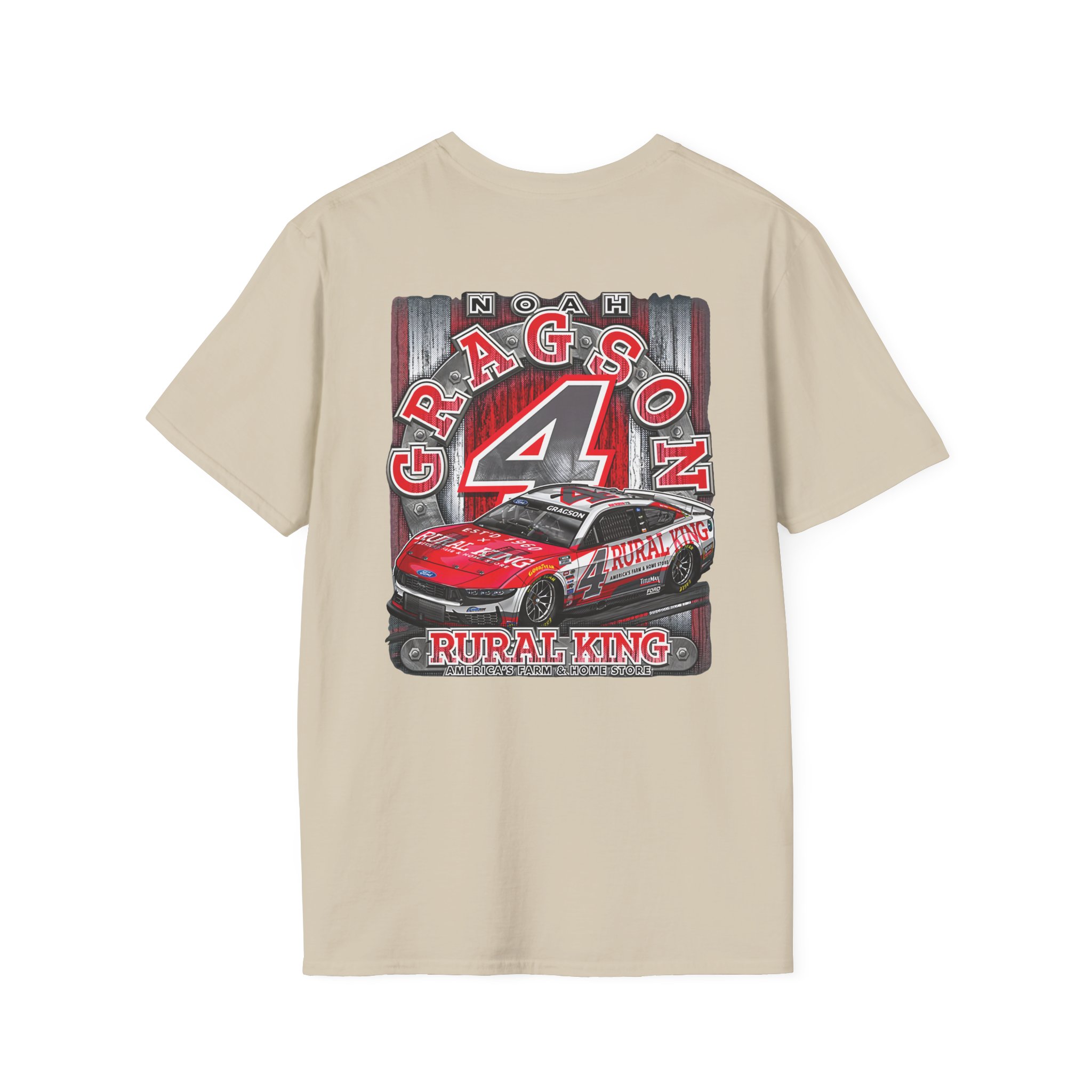 Noah Gragson Rural King Dk Unisex Softstyle T-Shirt