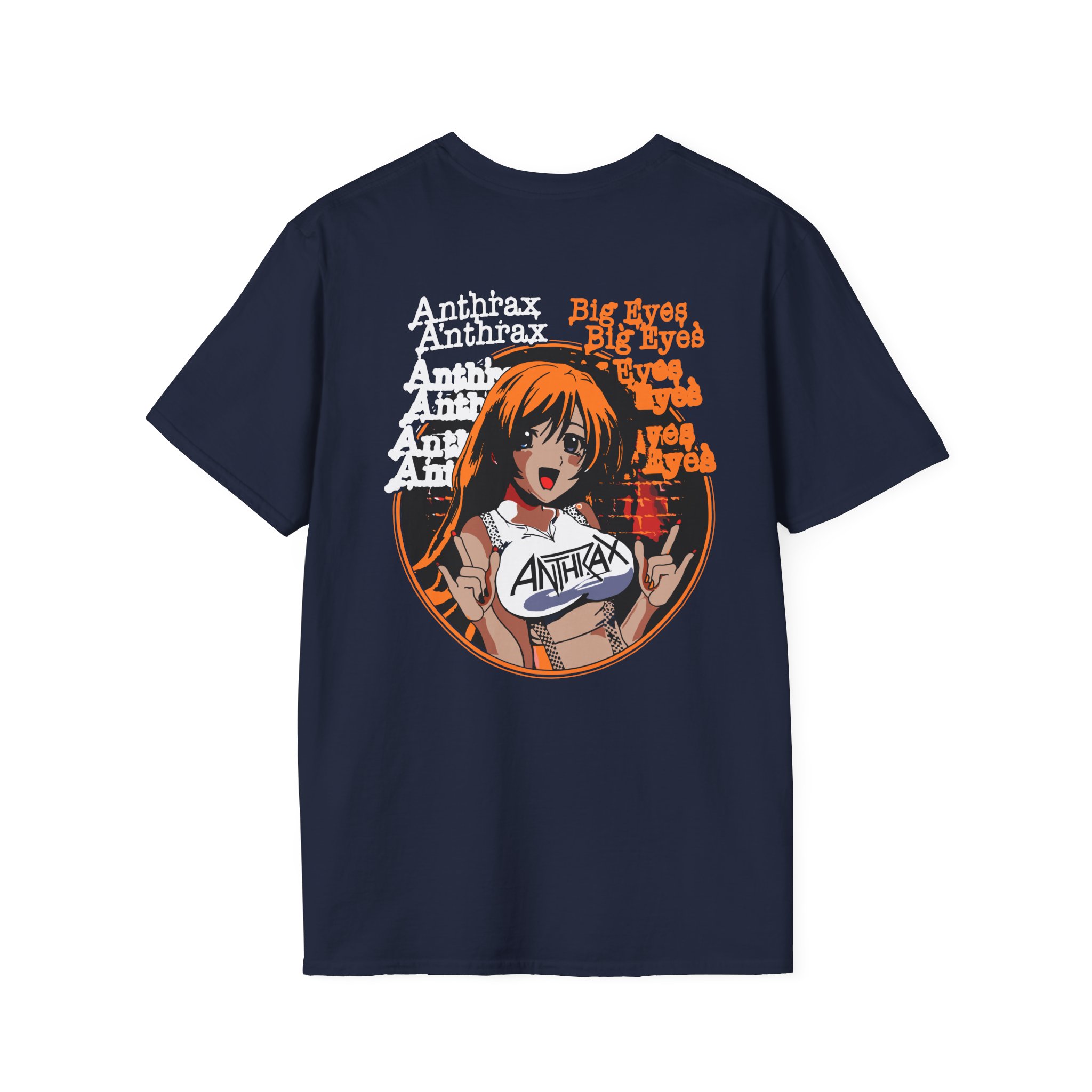 Anthrax Big Eyes Unisex Softstyle T-Shirt