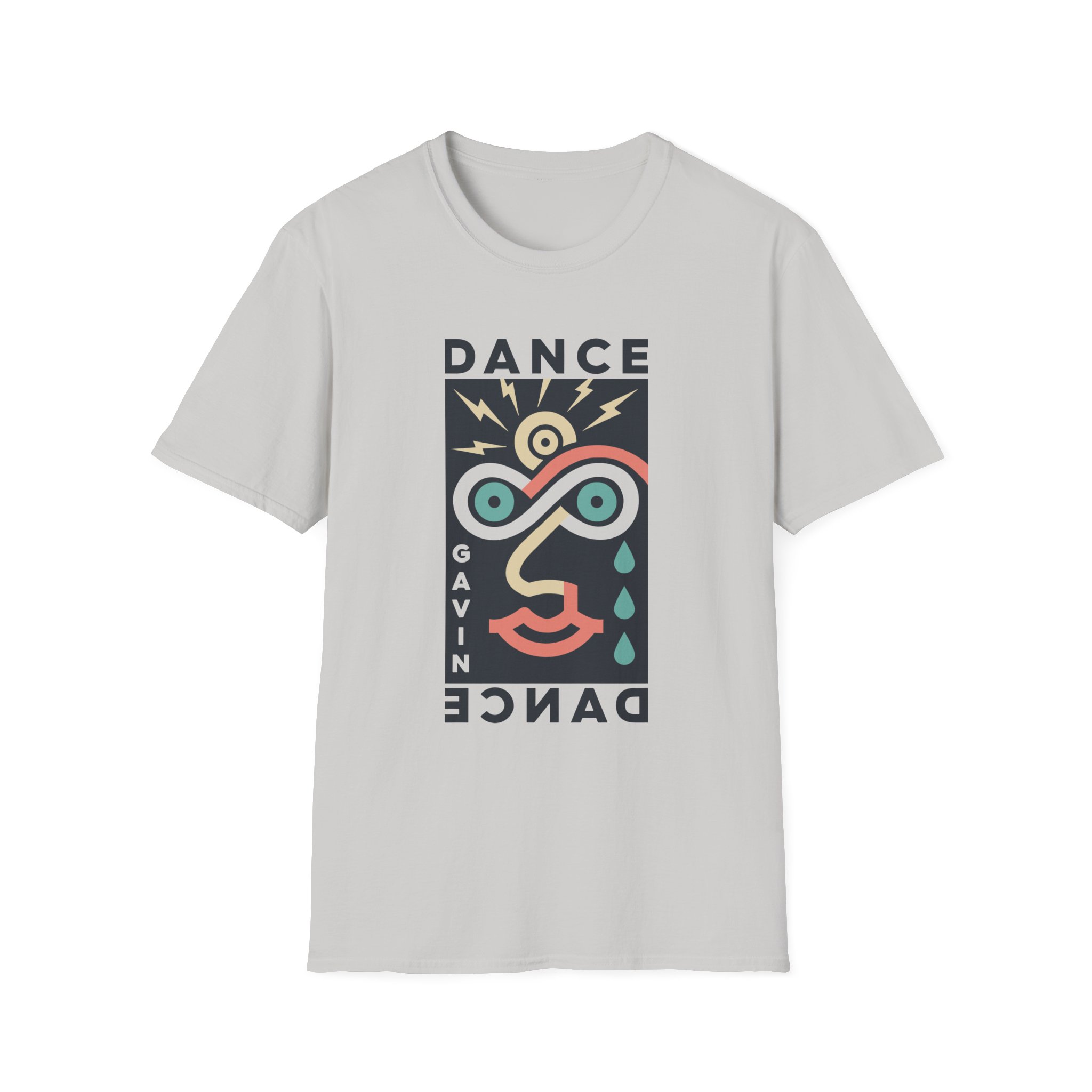 Dance Gavin Dance 8 Faces Unisex Softstyle T-Shirt