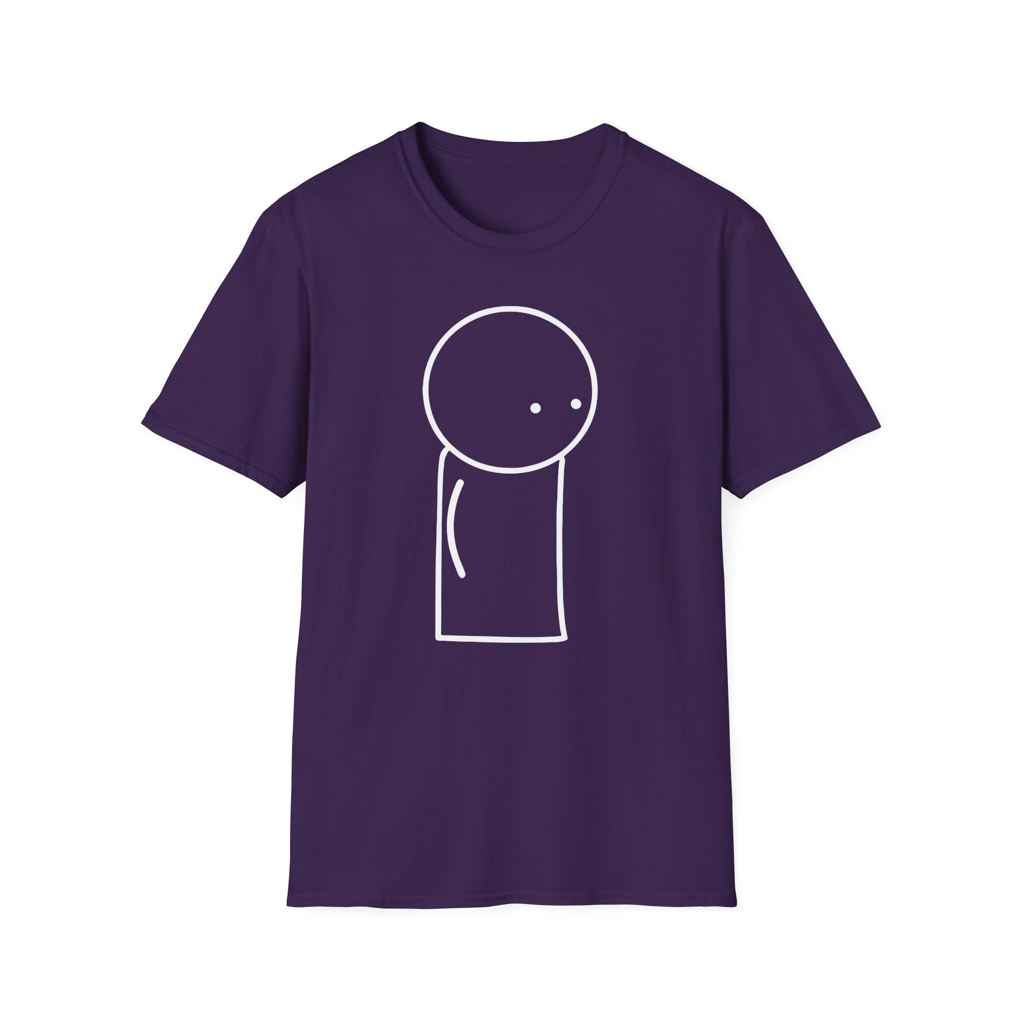 Oversimplified Character Unisex Softstyle T-Shirt