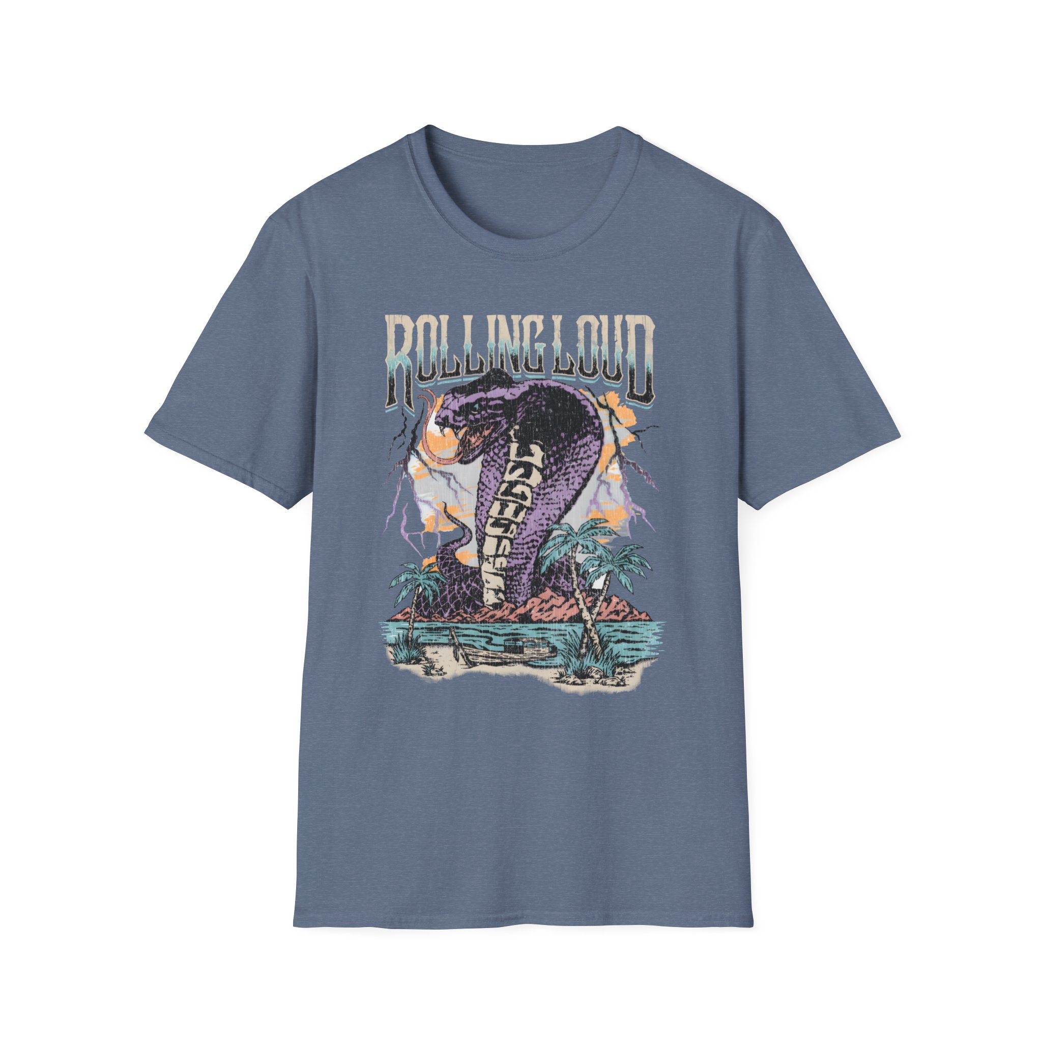 Rolling Loud Strike First Unisex Softstyle T-Shirt