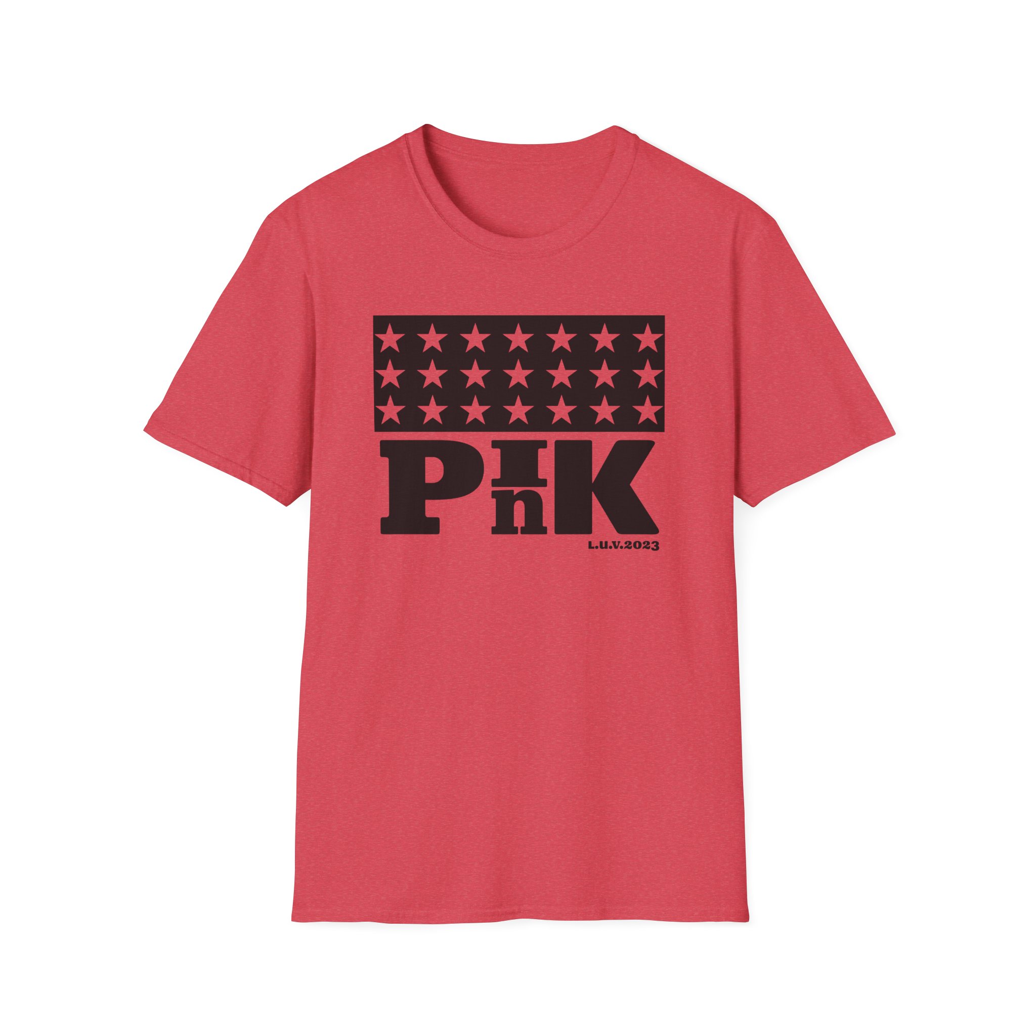 Lil Uzi Vert Pink LUV Unisex Softstyle T-Shirt
