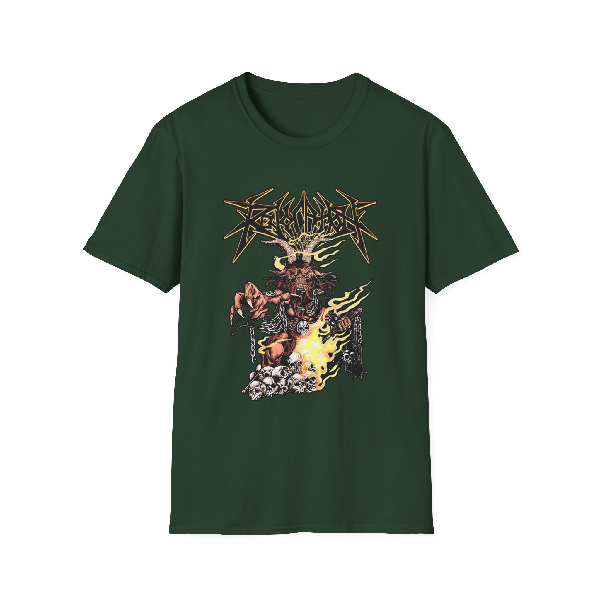 Revocation Ram and Flail Unisex Softstyle T-Shirt