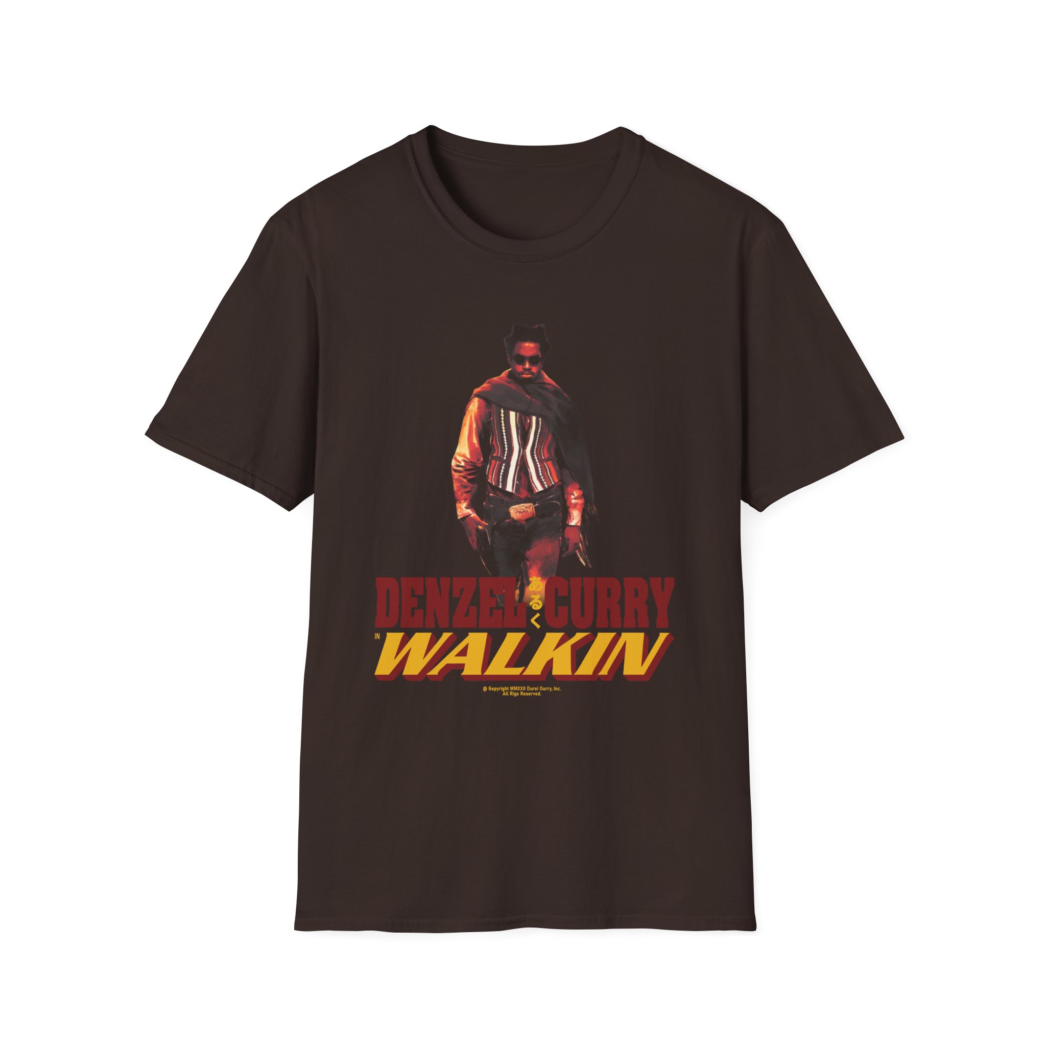 Denzel Curry Melt Tour Walkin unisex softstyle t-shirt