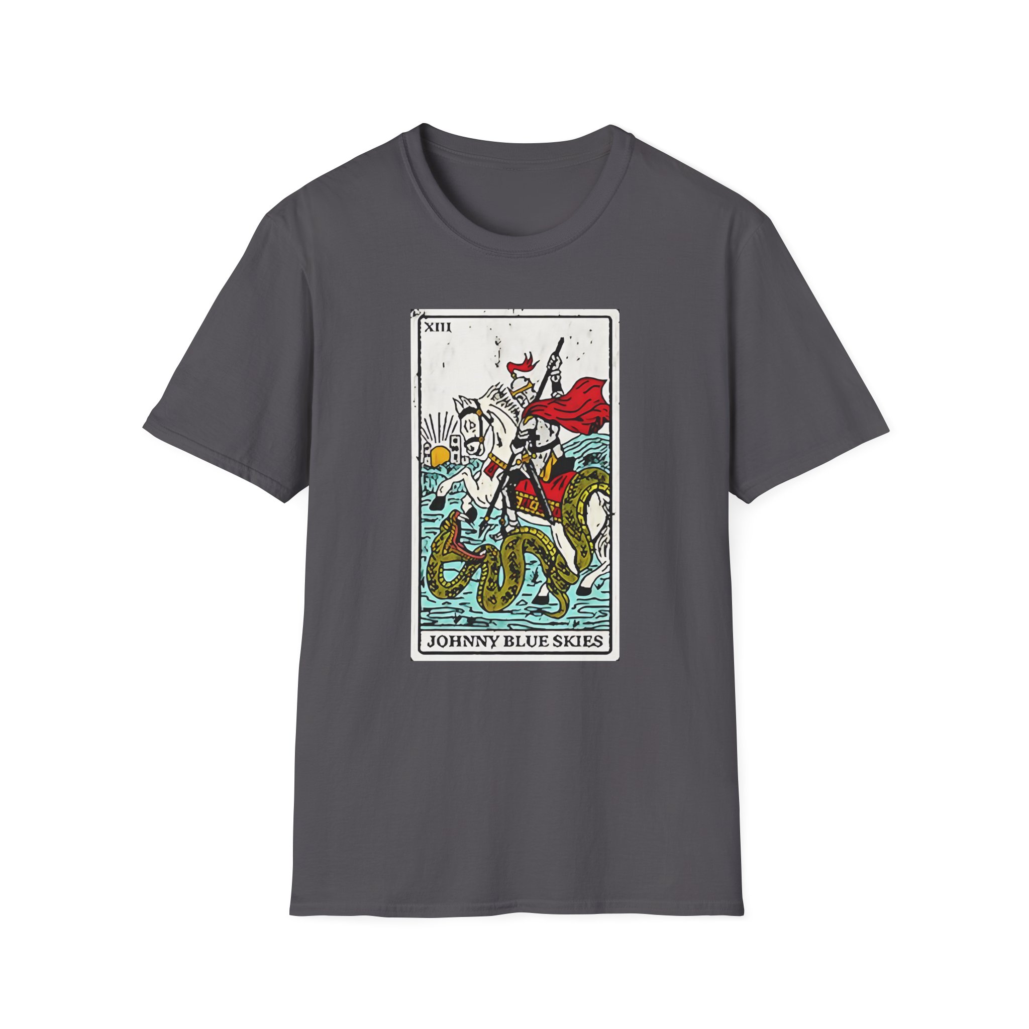 Sturgill Simpson Death Card Unisex Softstyle T-Shirt