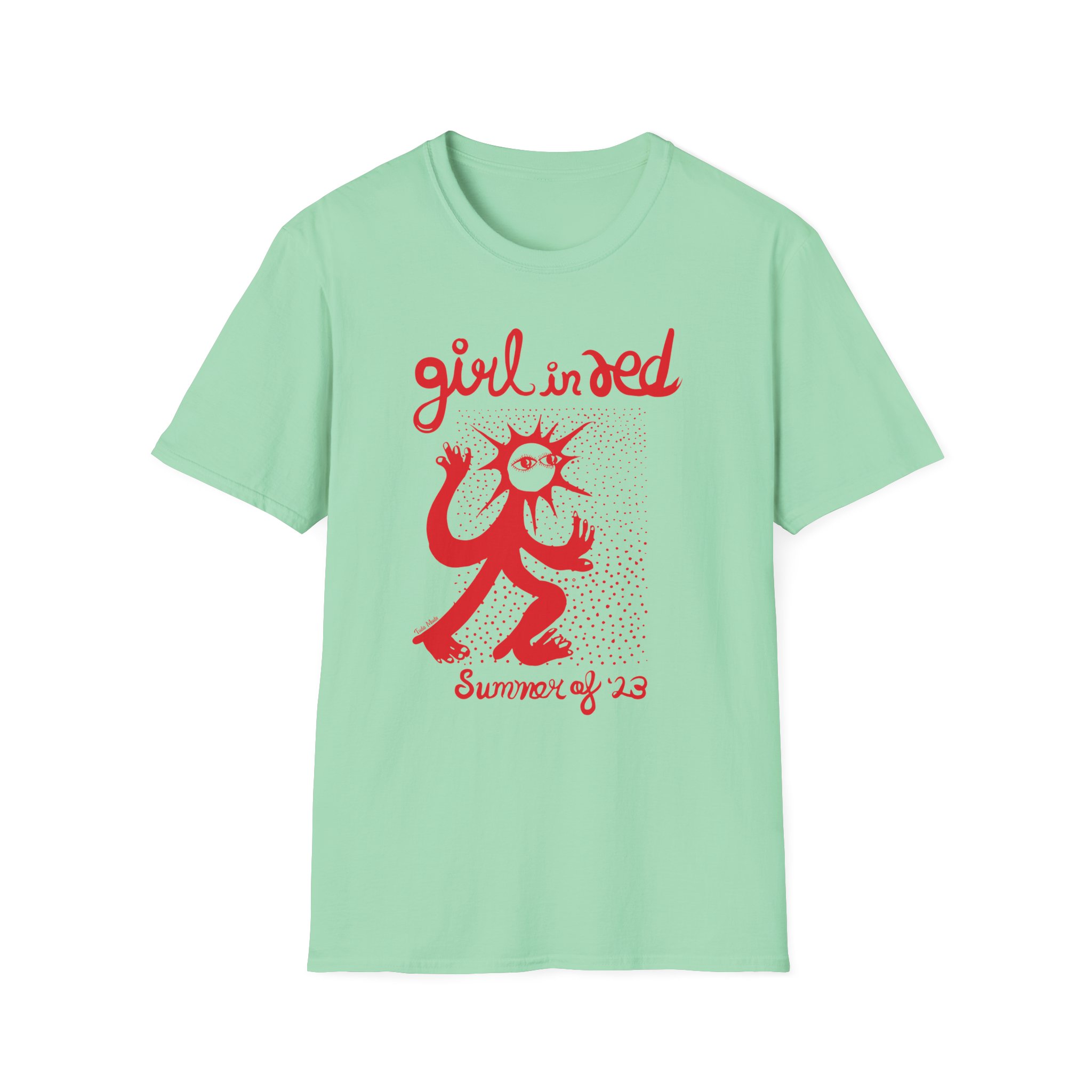Girl in Red Unisex Softstyle T-Shirt
