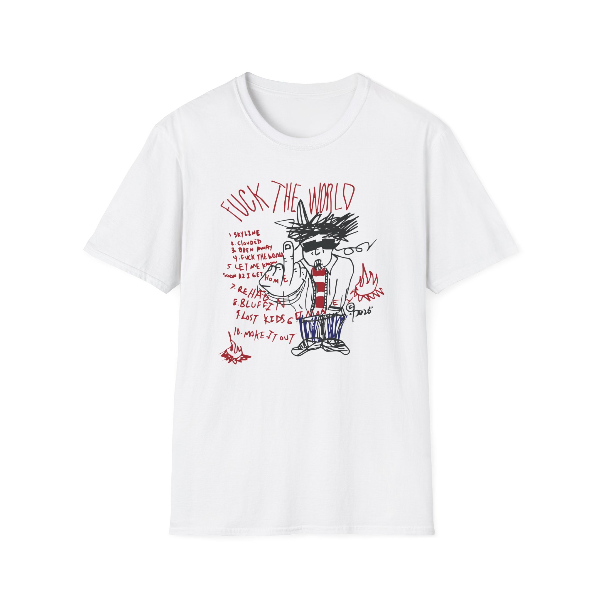 Brent Faiyaz Fuck the World Unisex Softstyle T-Shirt