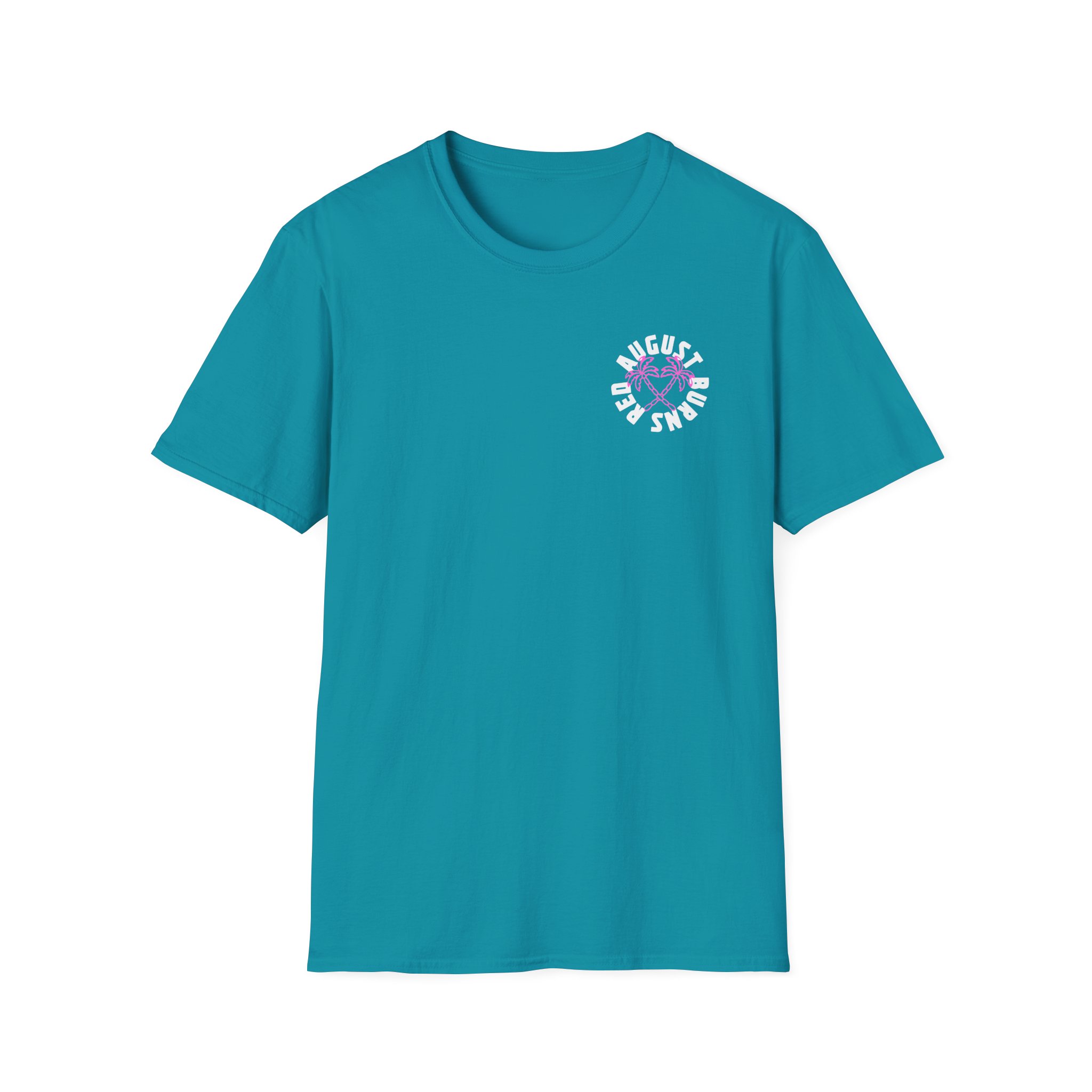 August Burns Red Riff Riders Teal Unisex Softstyle T-Shirt