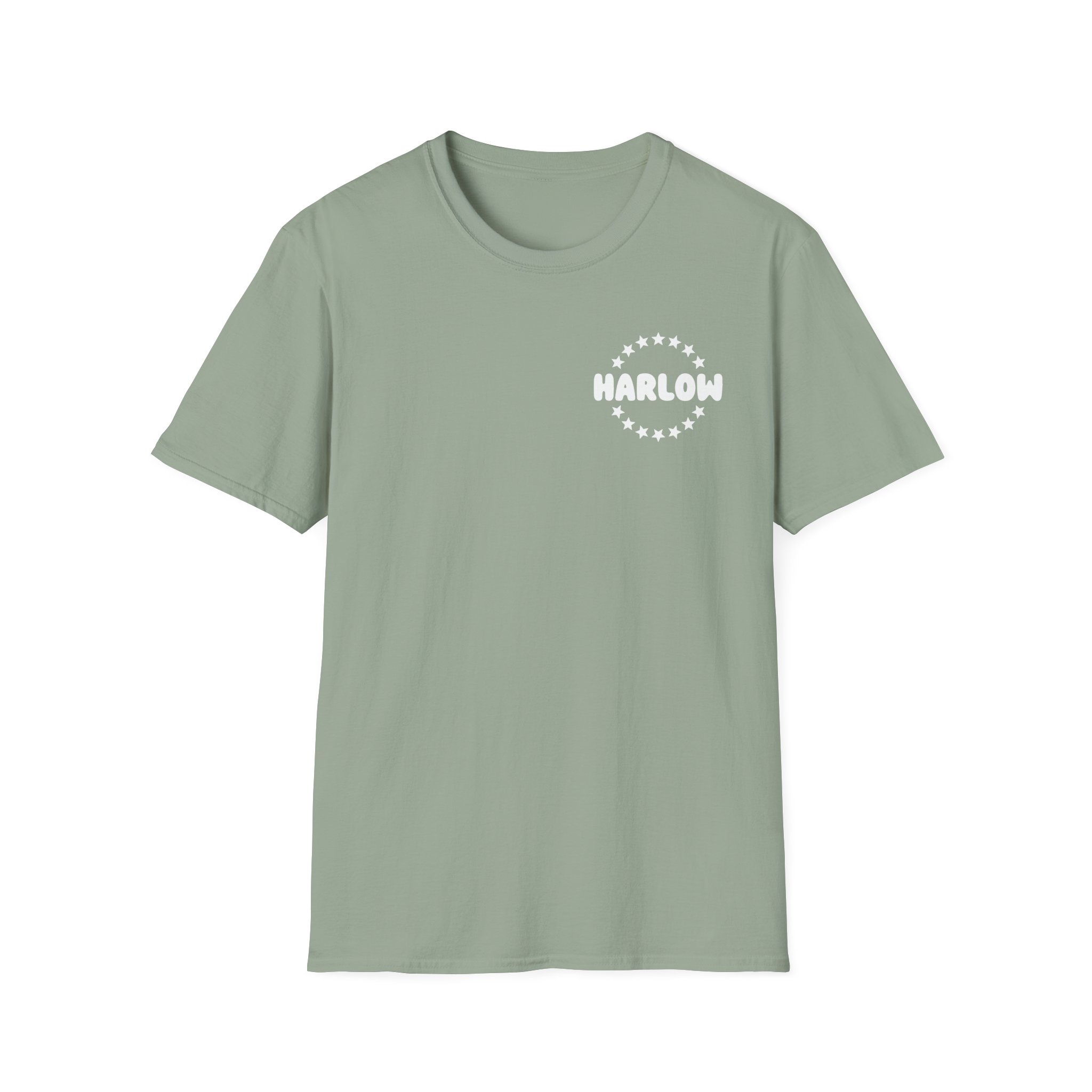 Harlow and Popcorn Unisex Softstyle T-Shirt