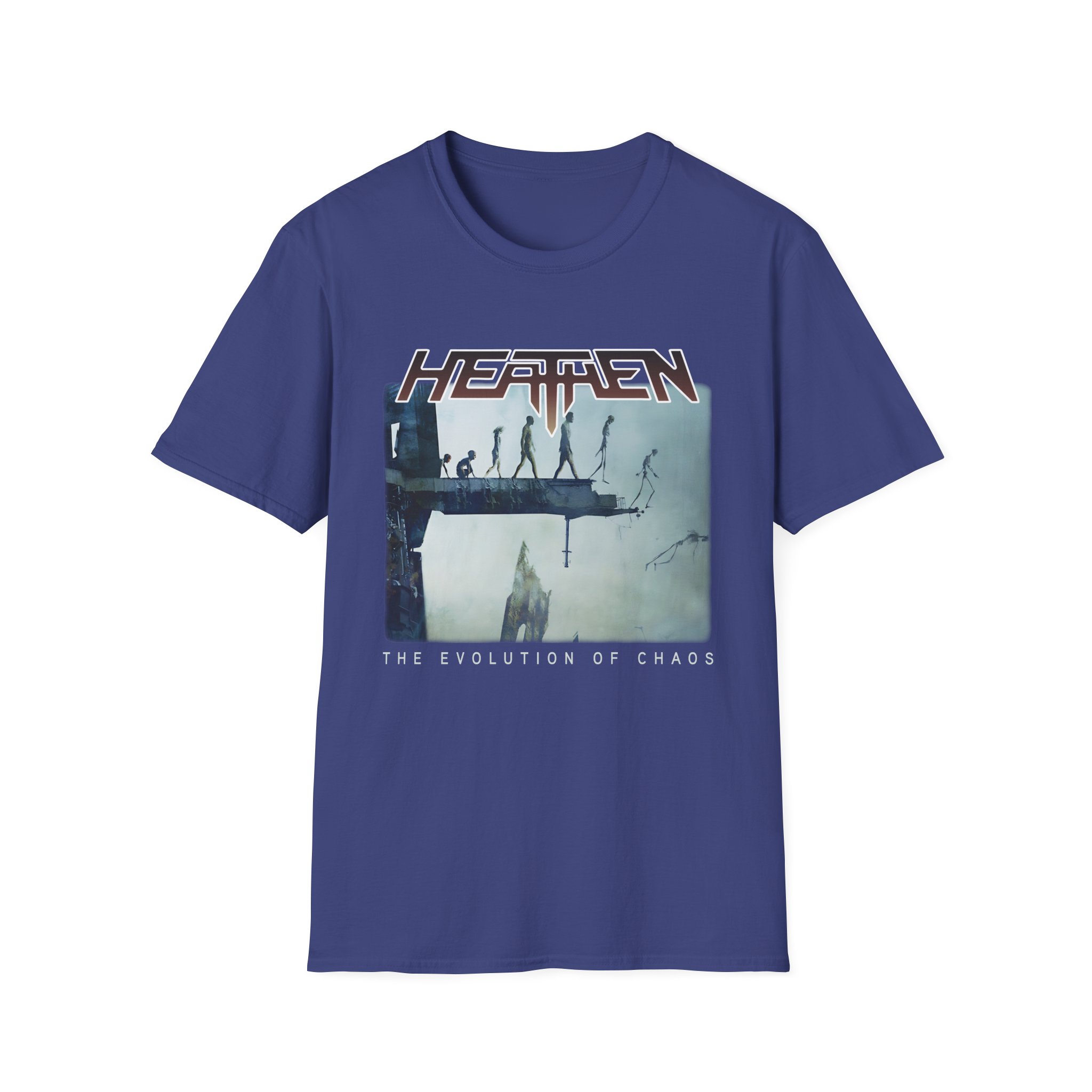 Heathen The Evolution Of Chaos Unisex Softstyle T-Shirt