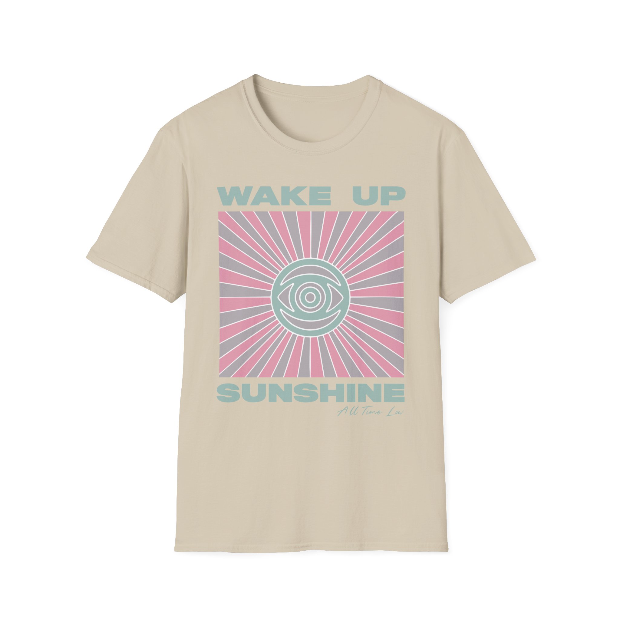 All Time Low Wake Up Sunshine Rays Unisex Softstyle T-Shirt