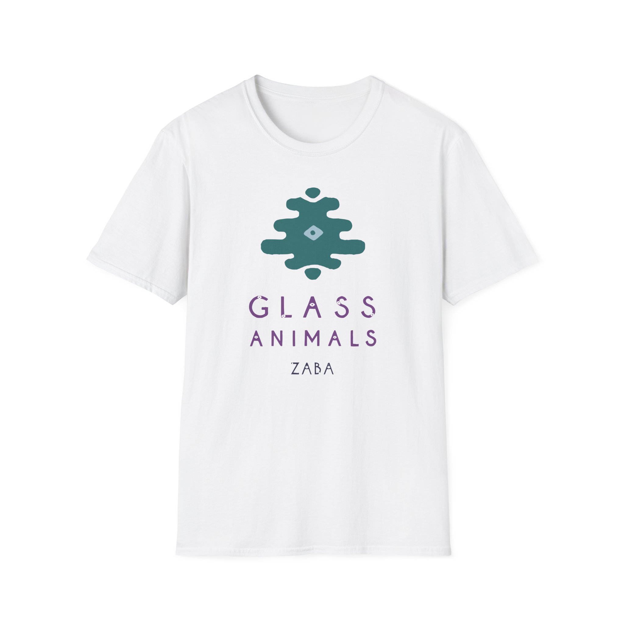 Glass Animals Zaba Logo Unisex Softstyle T-Shirt
