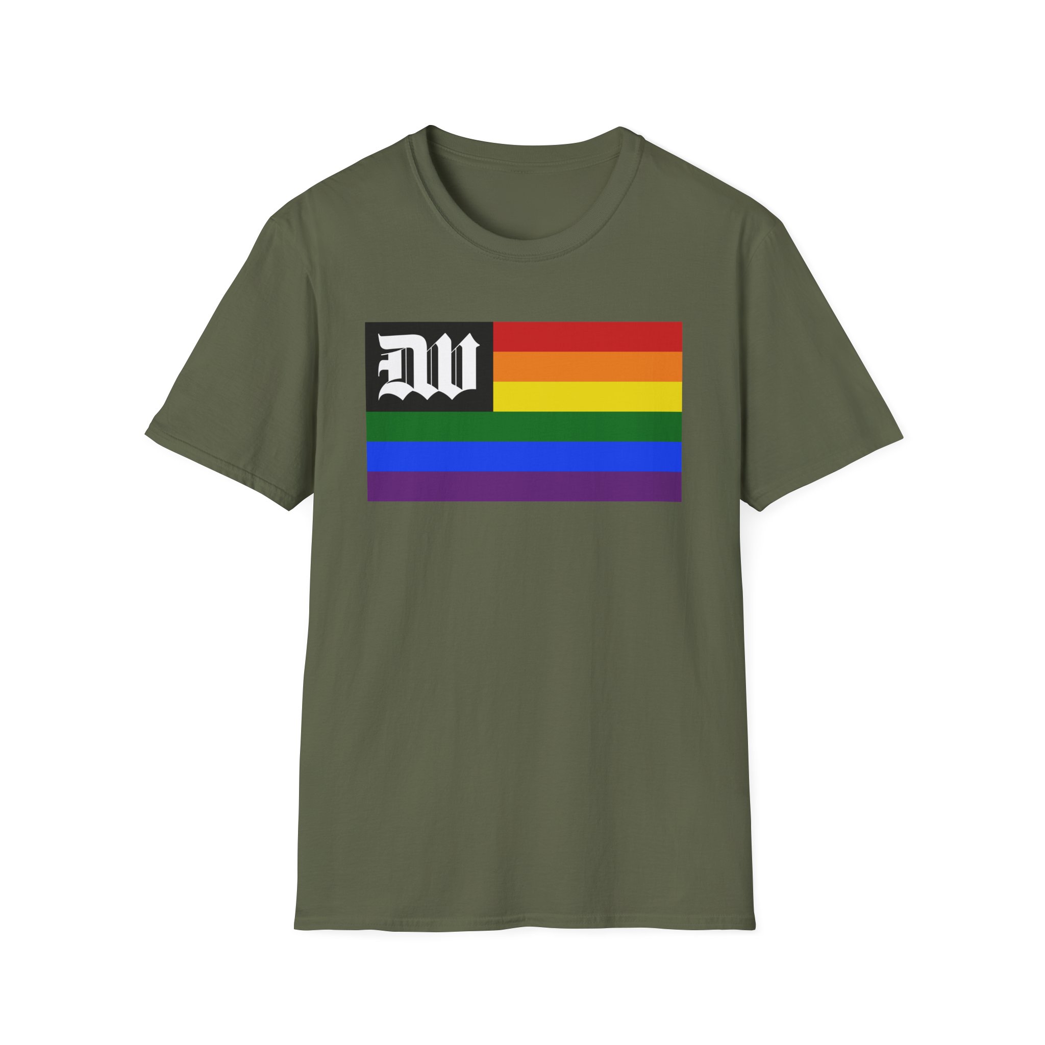 Deathwish Pride unisex softstyle t-shirt
