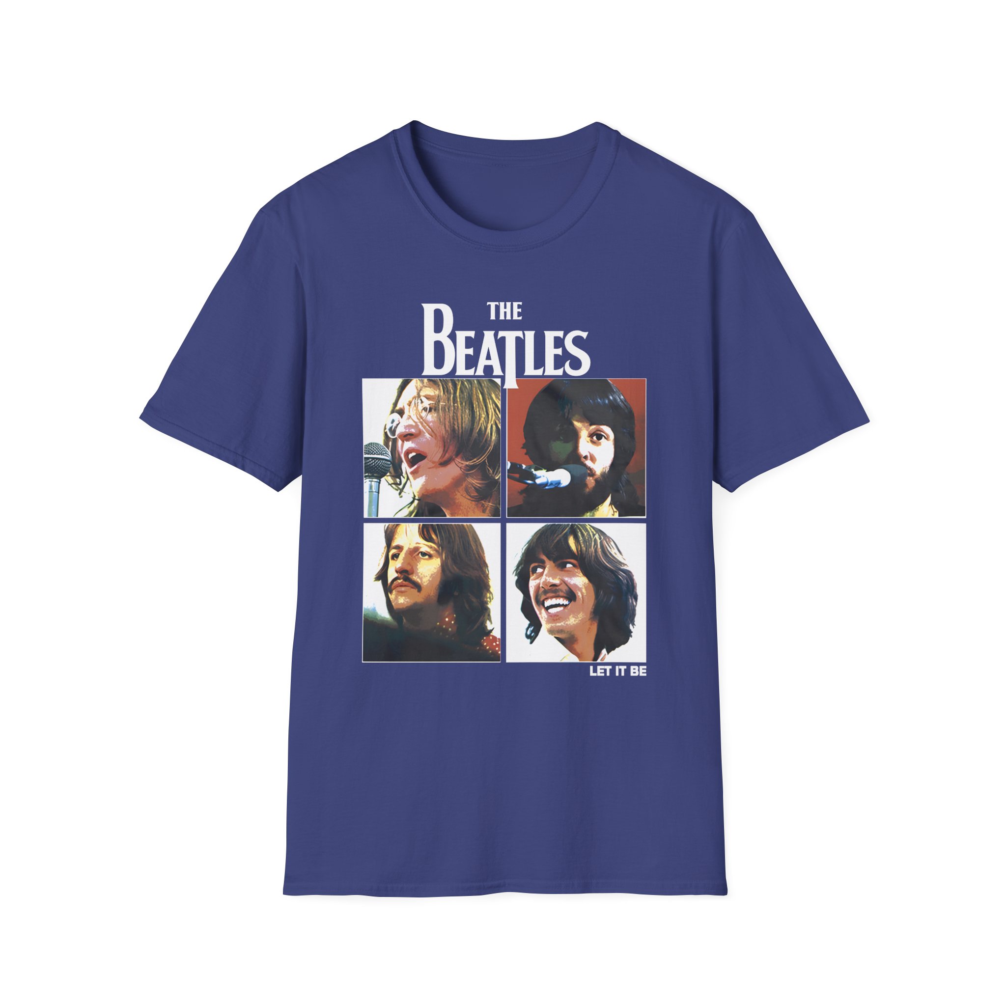 The Beatles Let It Be Unisex Softstyle T-Shirt