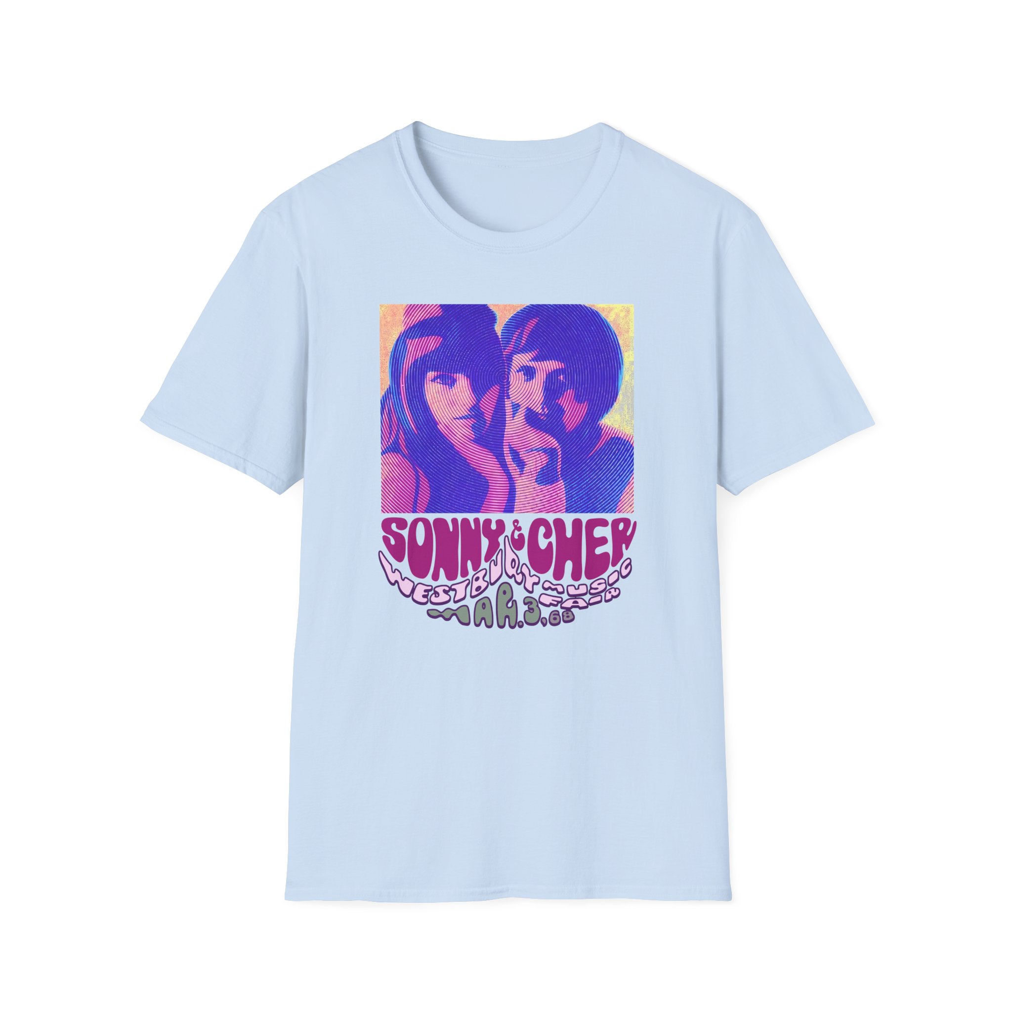 Sonny & Cher Westbury Music Fair Unisex Softstyle T-Shirt
