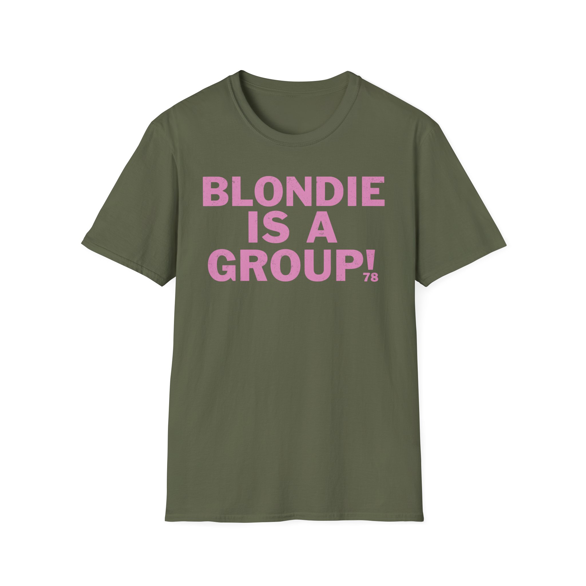 Blondie is a Group Unisex Softstyle T-Shirt