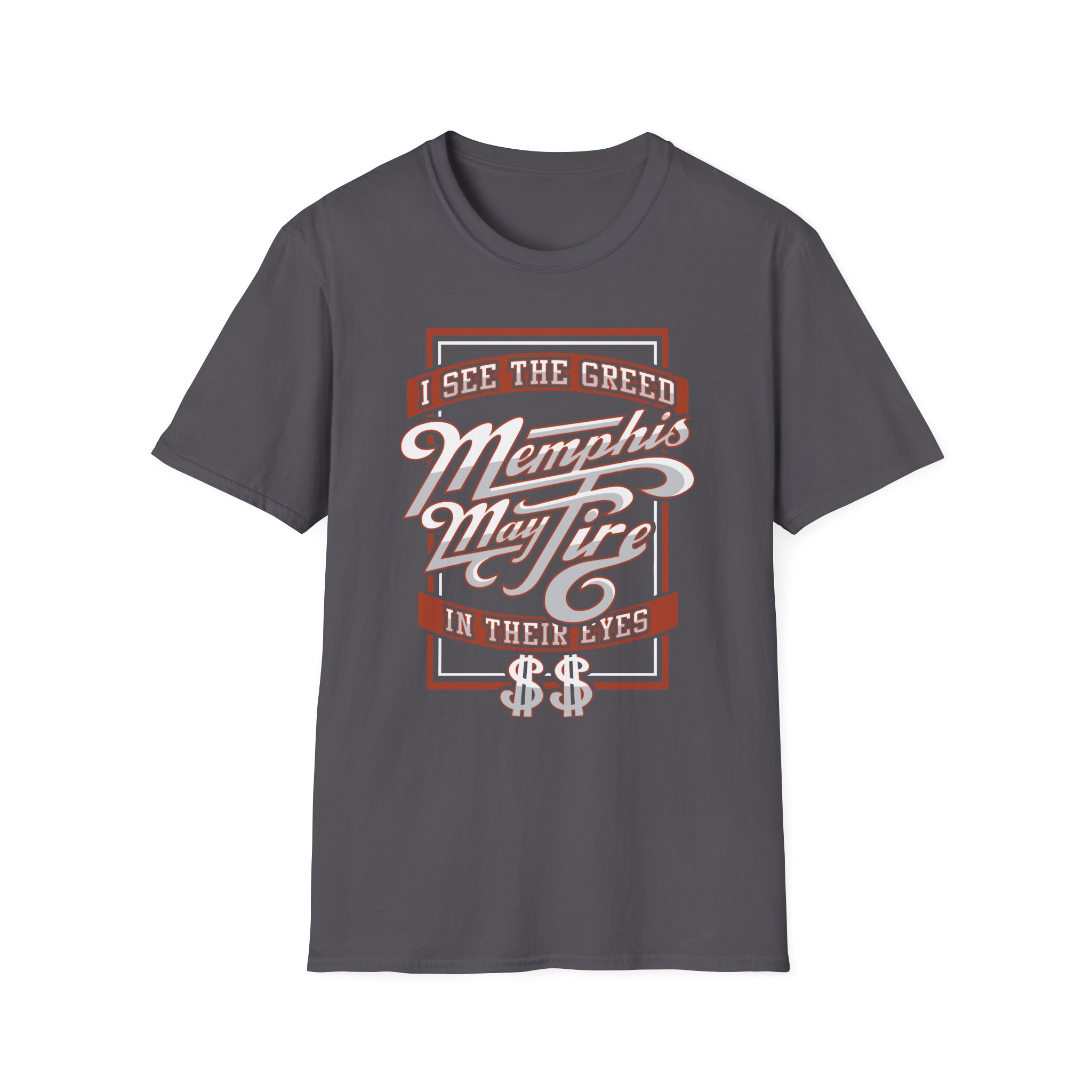 Memphis May Fire Greed Unisex Softstyle T-Shirt