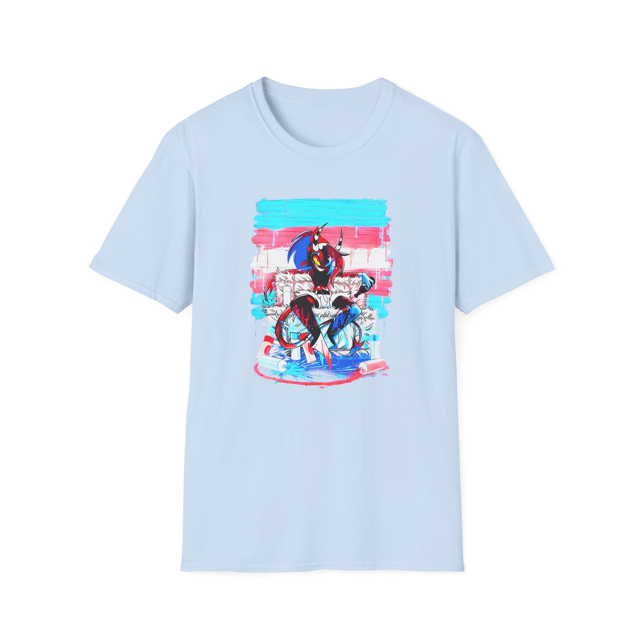 Helluva Boss Sallie May Micro Ribbed Unisex Softstyle T-Shirt