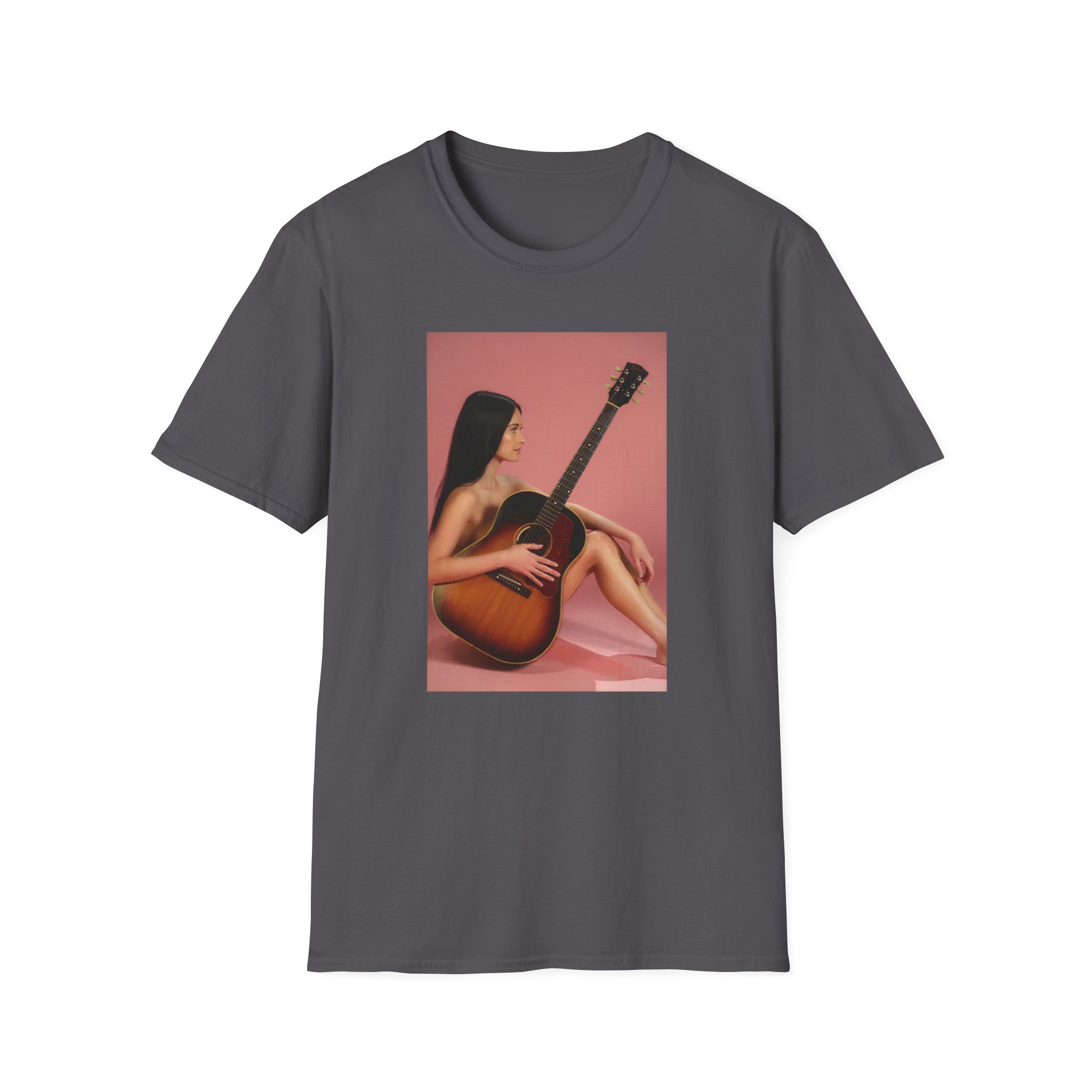 Kacey Musgraves Guitar Photo Unisex Softstyle T-Shirt