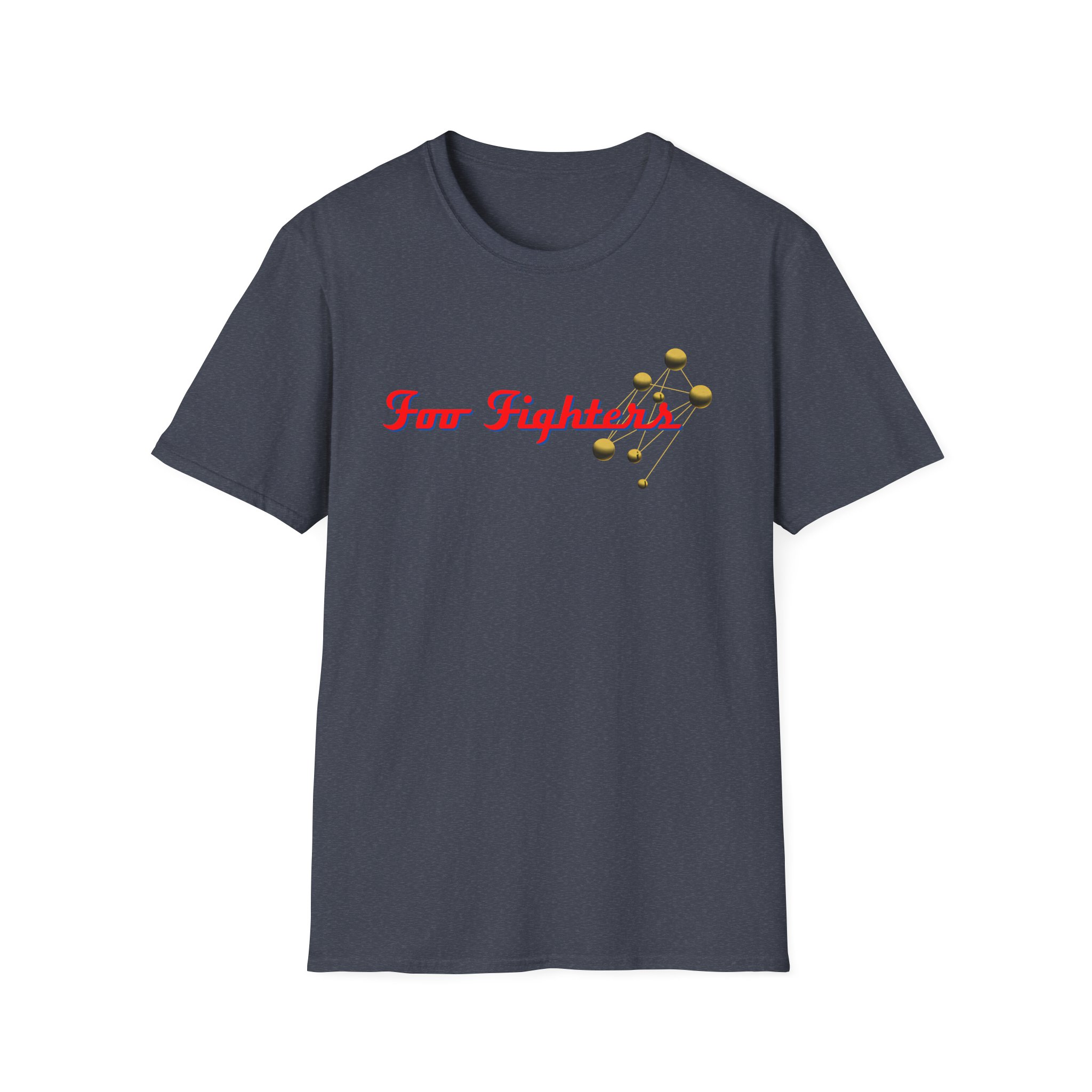 Foo Fighters Molecules Unisex Softstyle T-Shirt