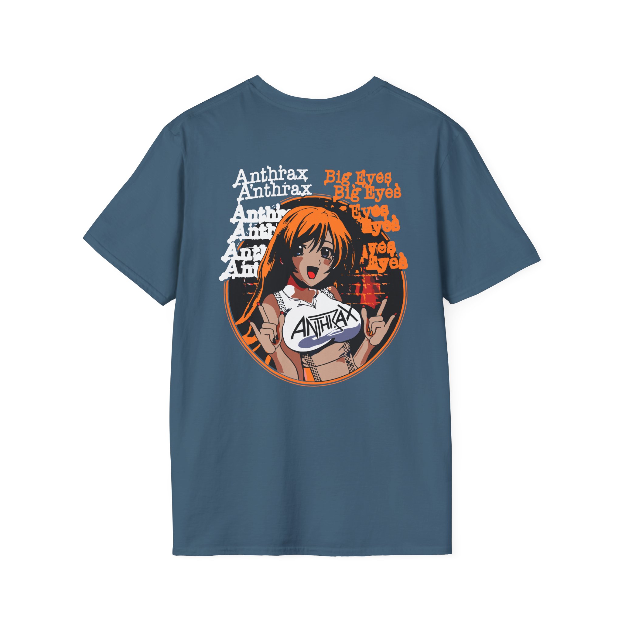 Anthrax Big Eyes Unisex Softstyle T-Shirt