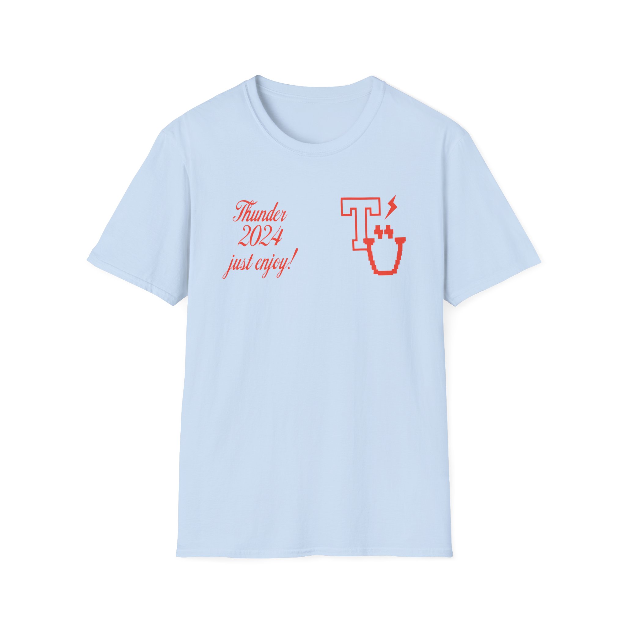 Ateez Thunder Pigment Unisex Softstyle T-Shirt