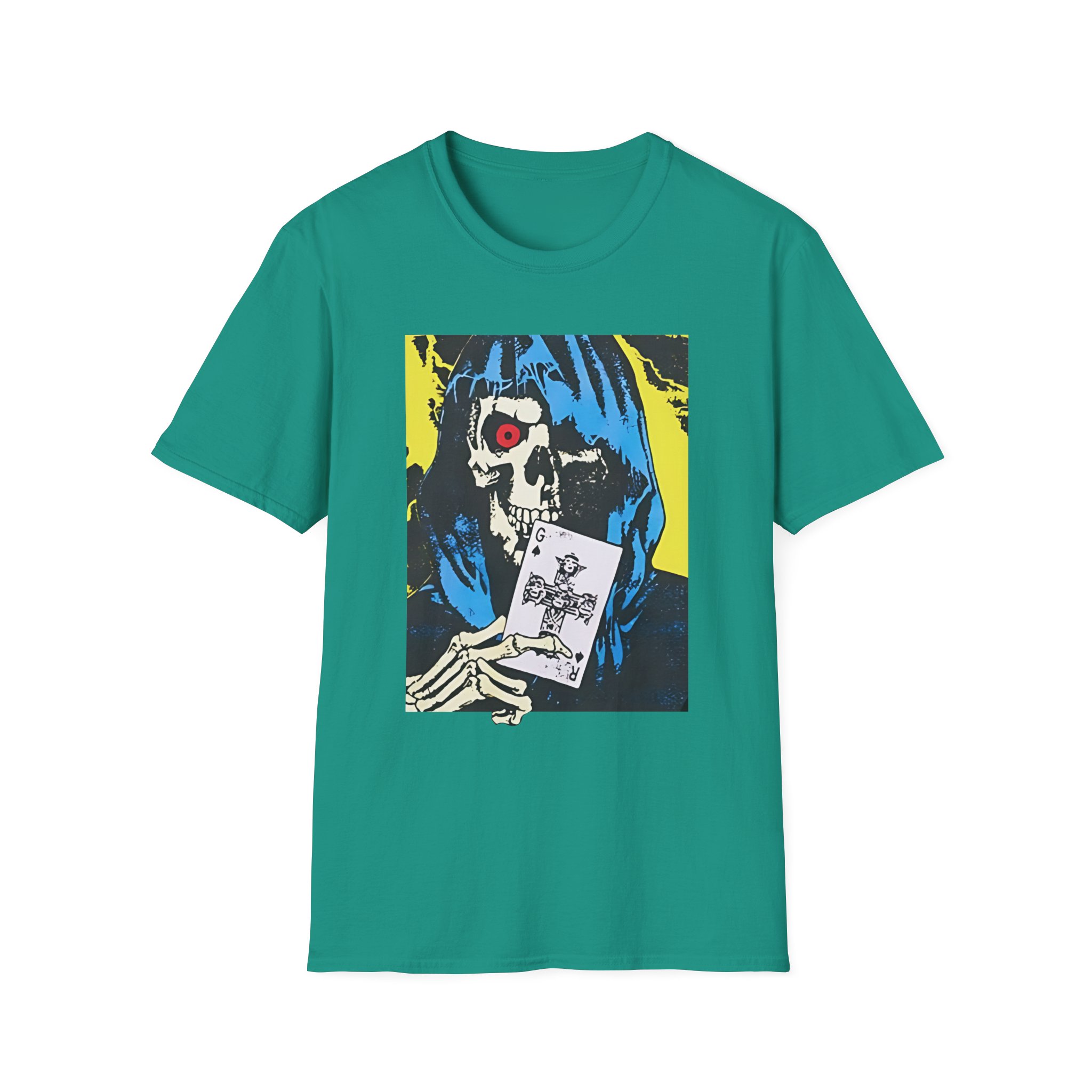 Guns N Roses Skull Unisex Softstyle T-Shirt