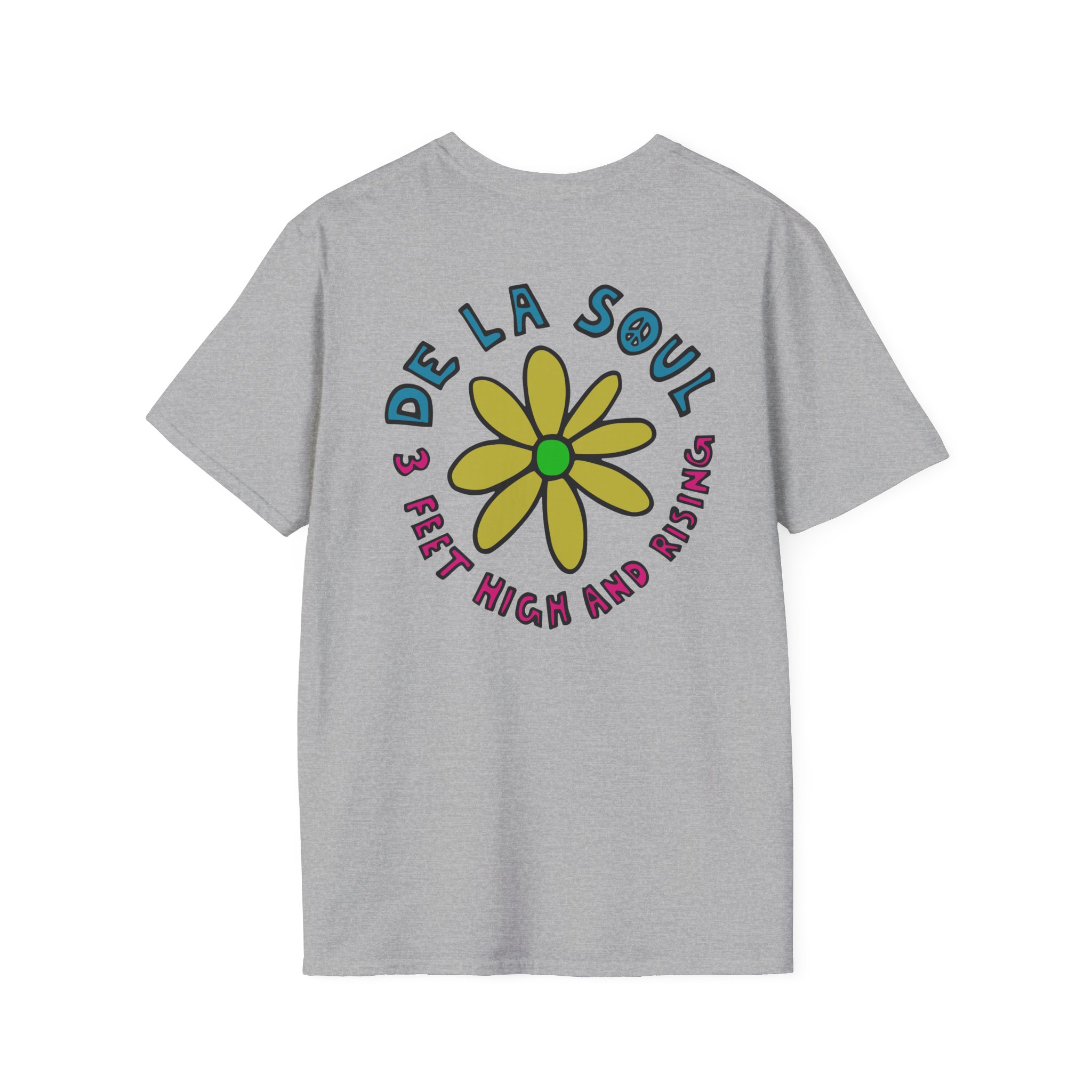 De La Soul 3 Feet High and Rising Unisex Softstyle T-Shirt
