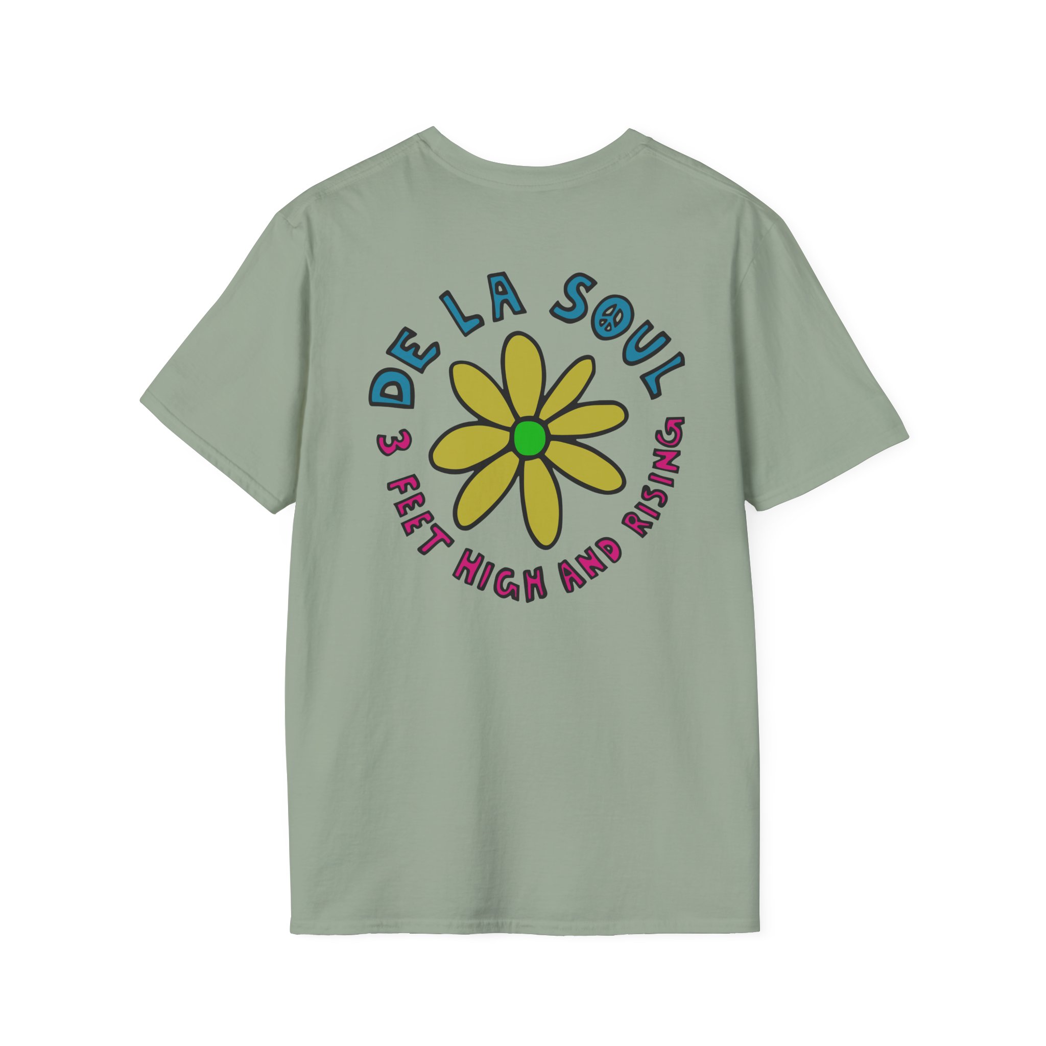 De La Soul 3 Feet High and Rising Unisex Softstyle T-Shirt