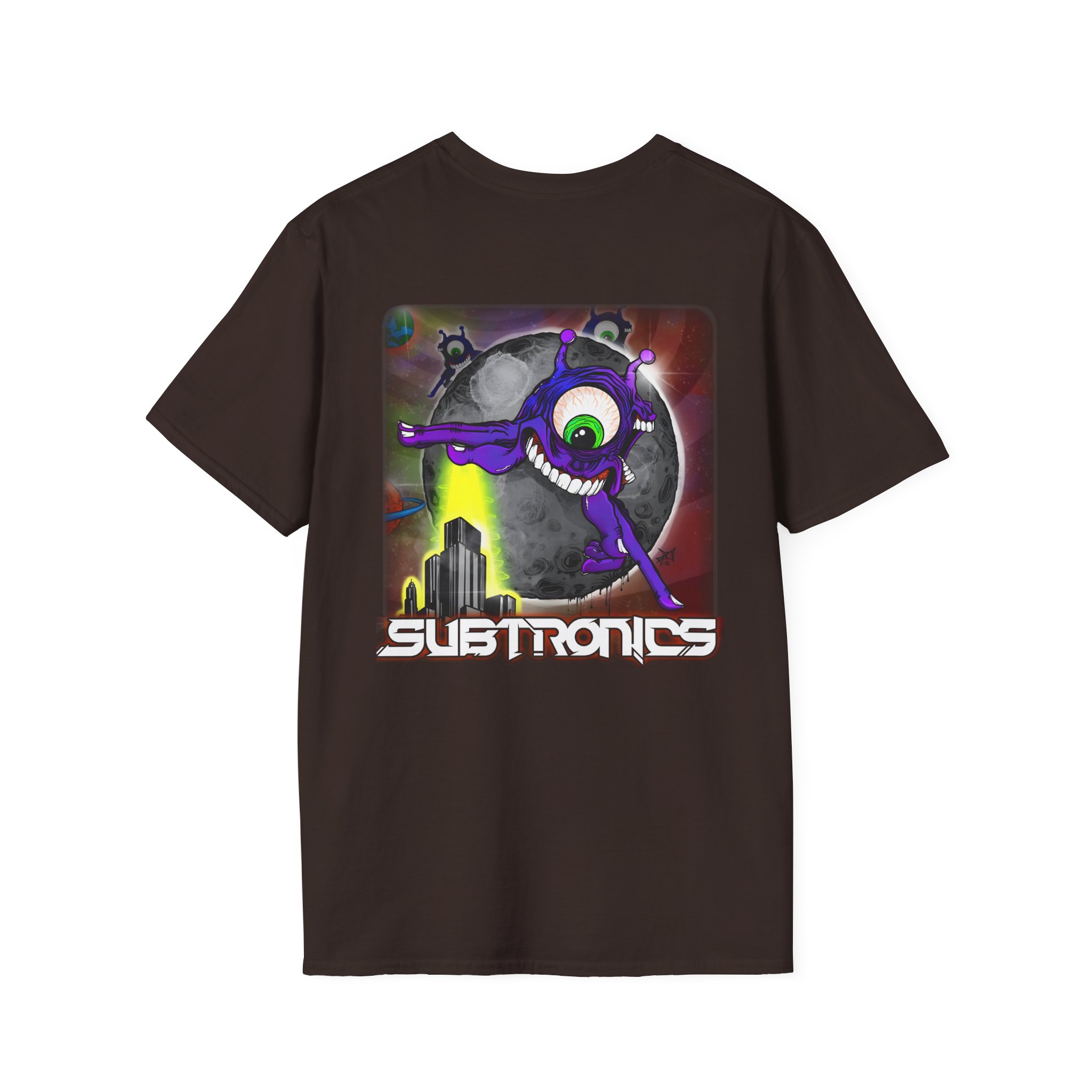 Subtronics Cyclops Invasion Unisex Softstyle T-Shirt